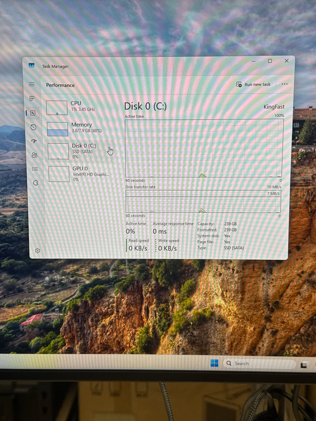 HP ProDesk 600 G2 SFF i5-6500 8GB RAM 256GB HDD Windows 11 - Used