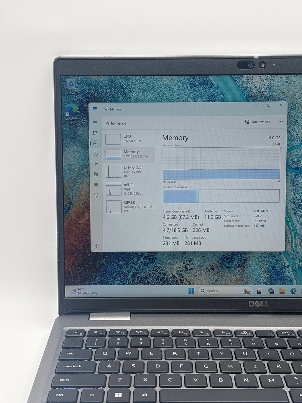 Dell Precision 3581 i5-13600H 16GB RAM 256GB SSD