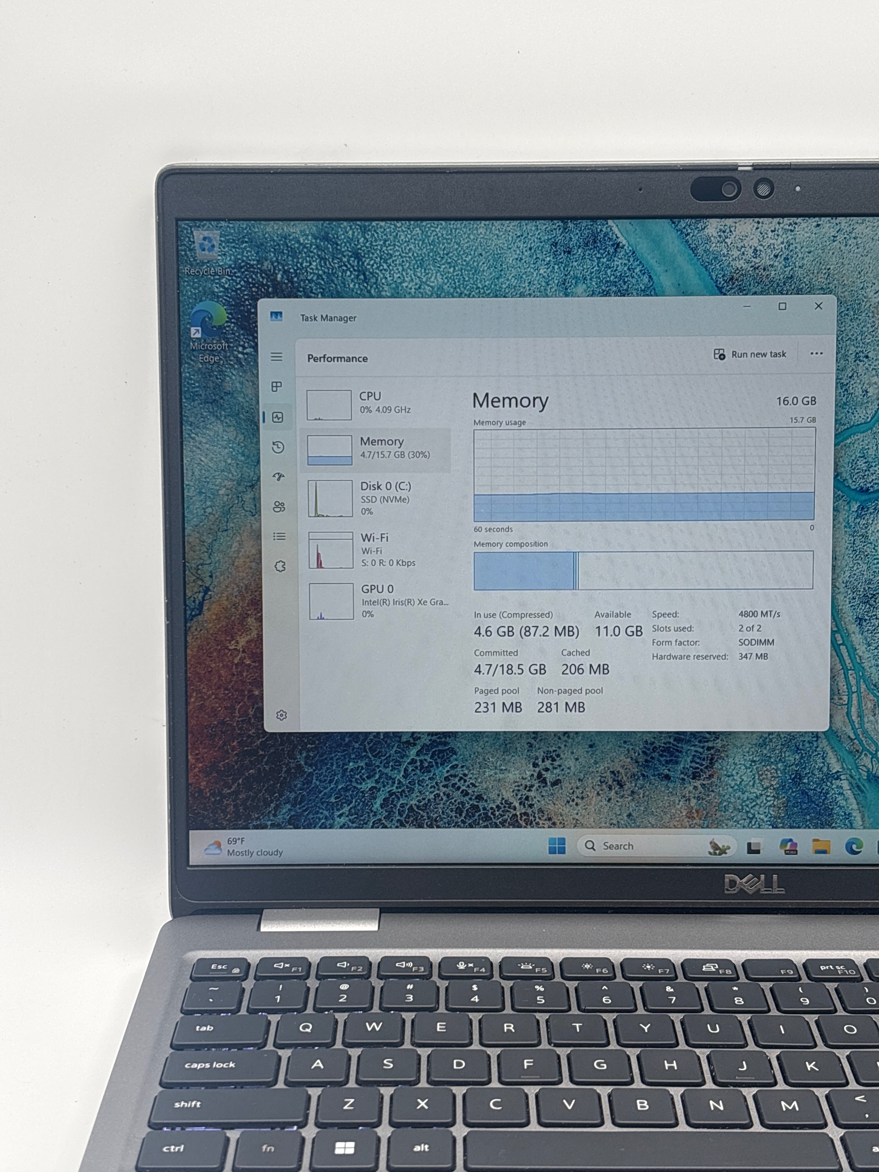 Dell Precision 3581 i5-13600H 16GB RAM 256GB SSD
