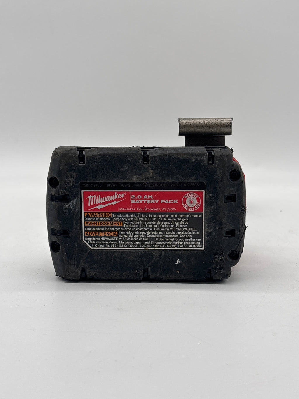 Milwaukee 3602-20 18V Cordless Hammer Drill Driver Battery Included Used