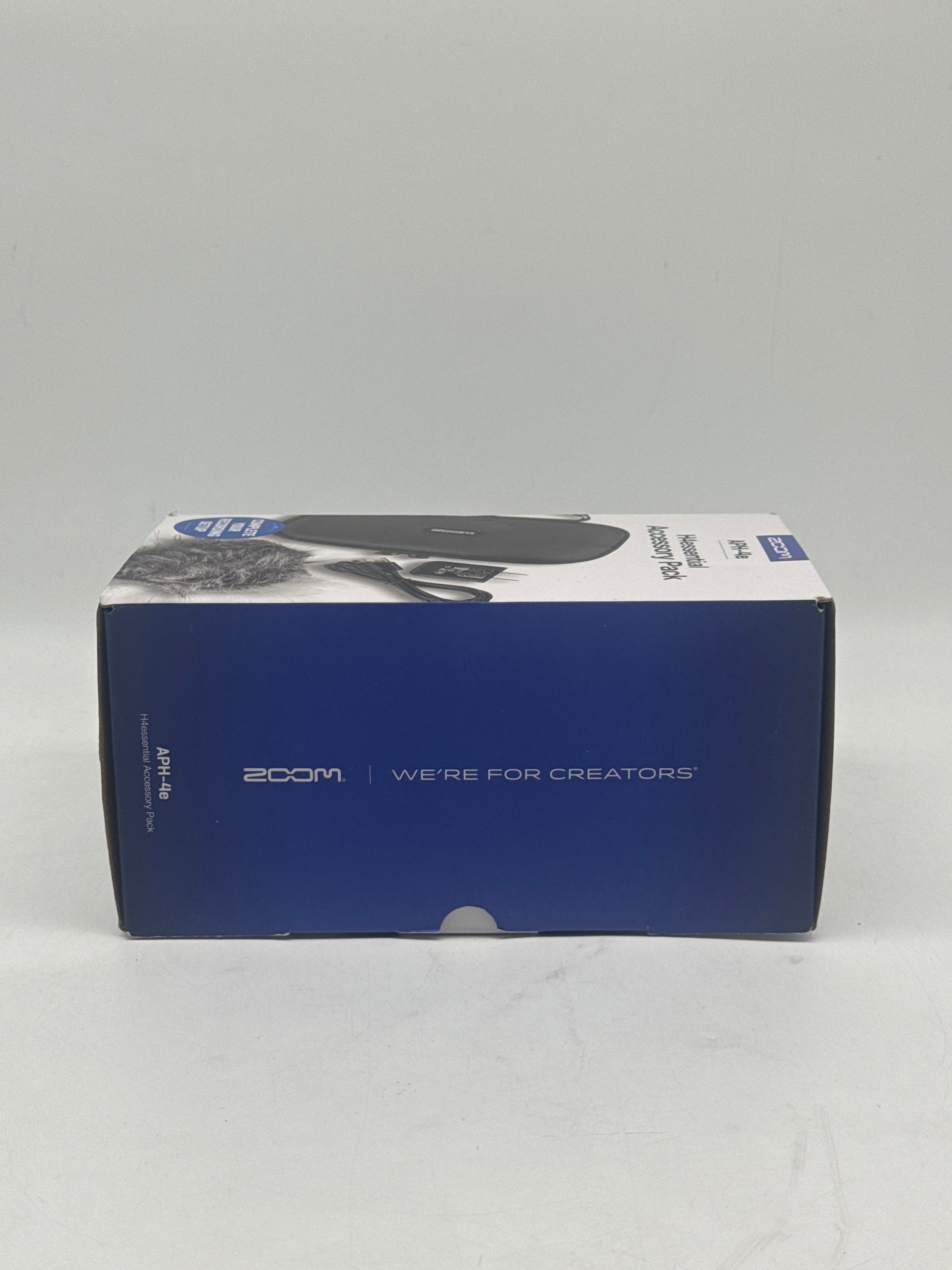 Zoom H4essential Handy Recorder New In Box Black W/Accessory pack APH-4e