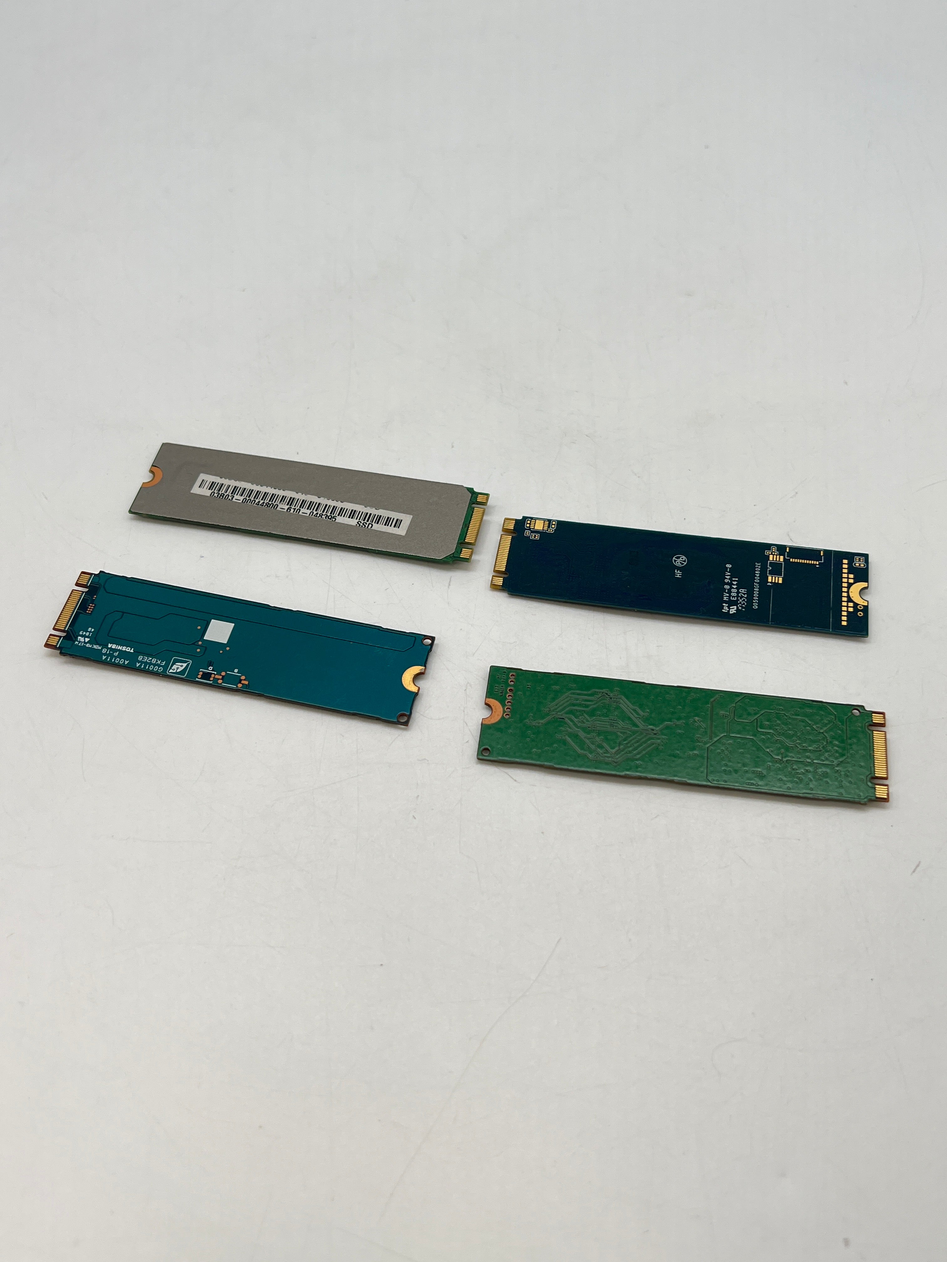 Lot Of 4 256GB M.2 SATA III Internal SSD - Used Tested