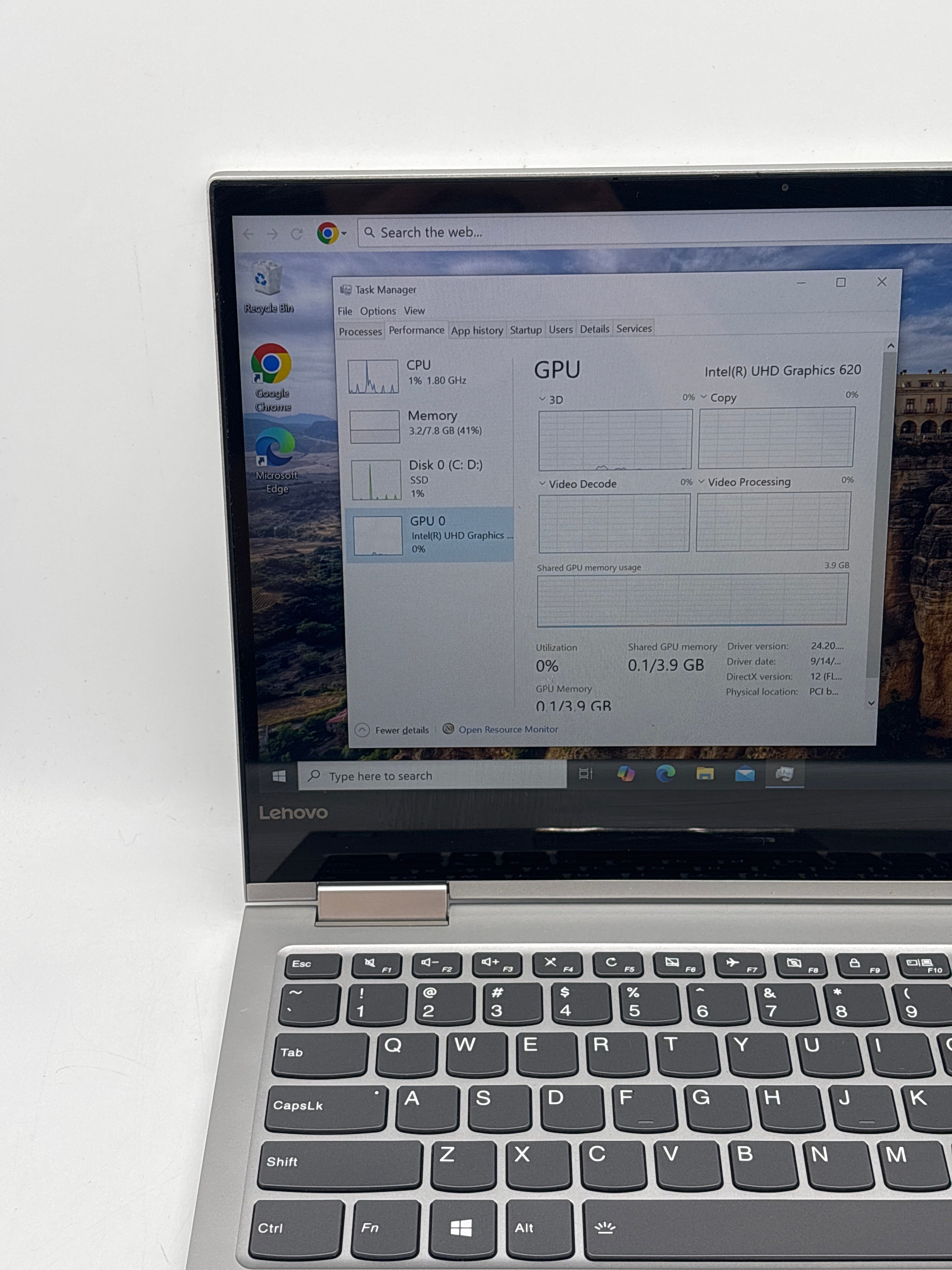 Lenovo Yoga 730-13IKB 2-in-1 i5-8250U 8GB RAM 256GB SSD Used