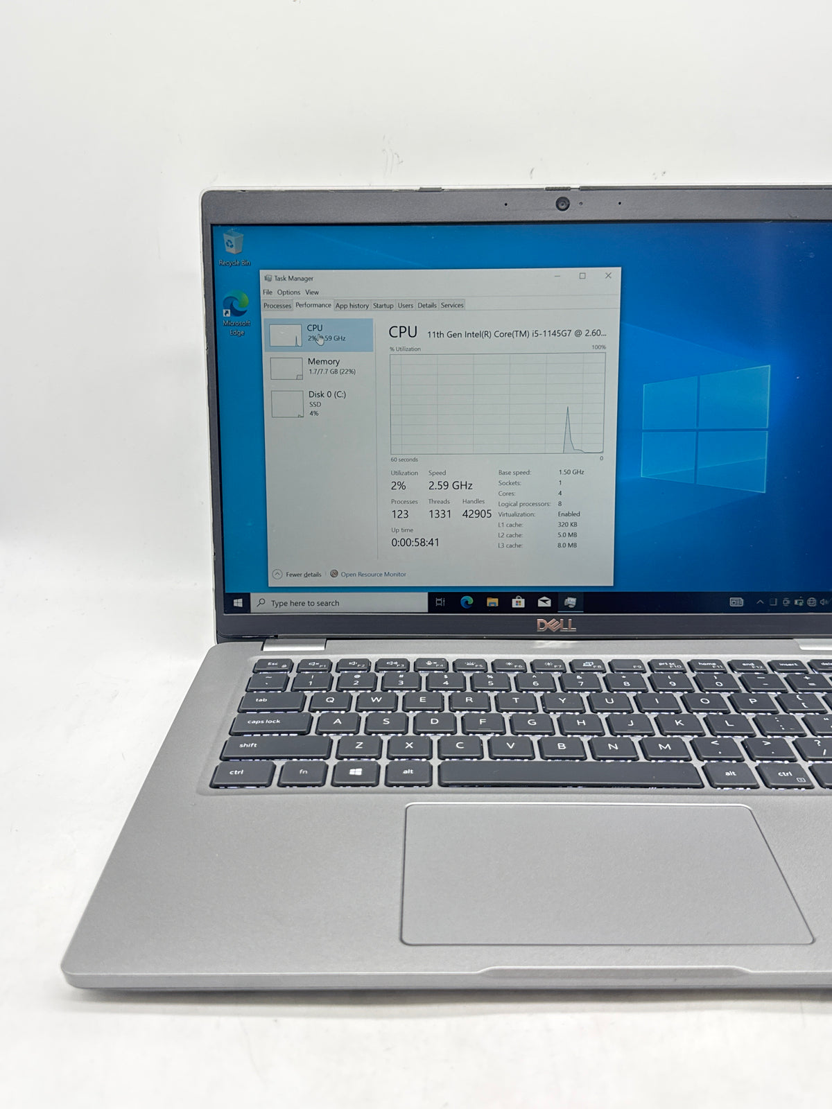 Dell Latitude 5420 14" Core i5 1145G7 8GB RAM 256GB SSD - For Parts