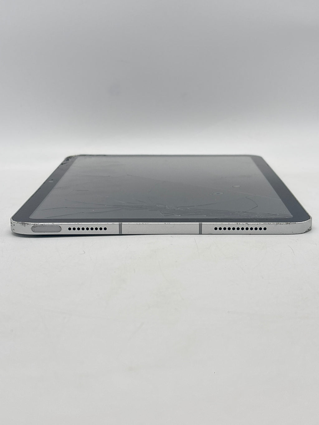 Apple iPad 10th Gen A2757 64GB Silver - Cracked Screen, Fingerprint Scanner not working