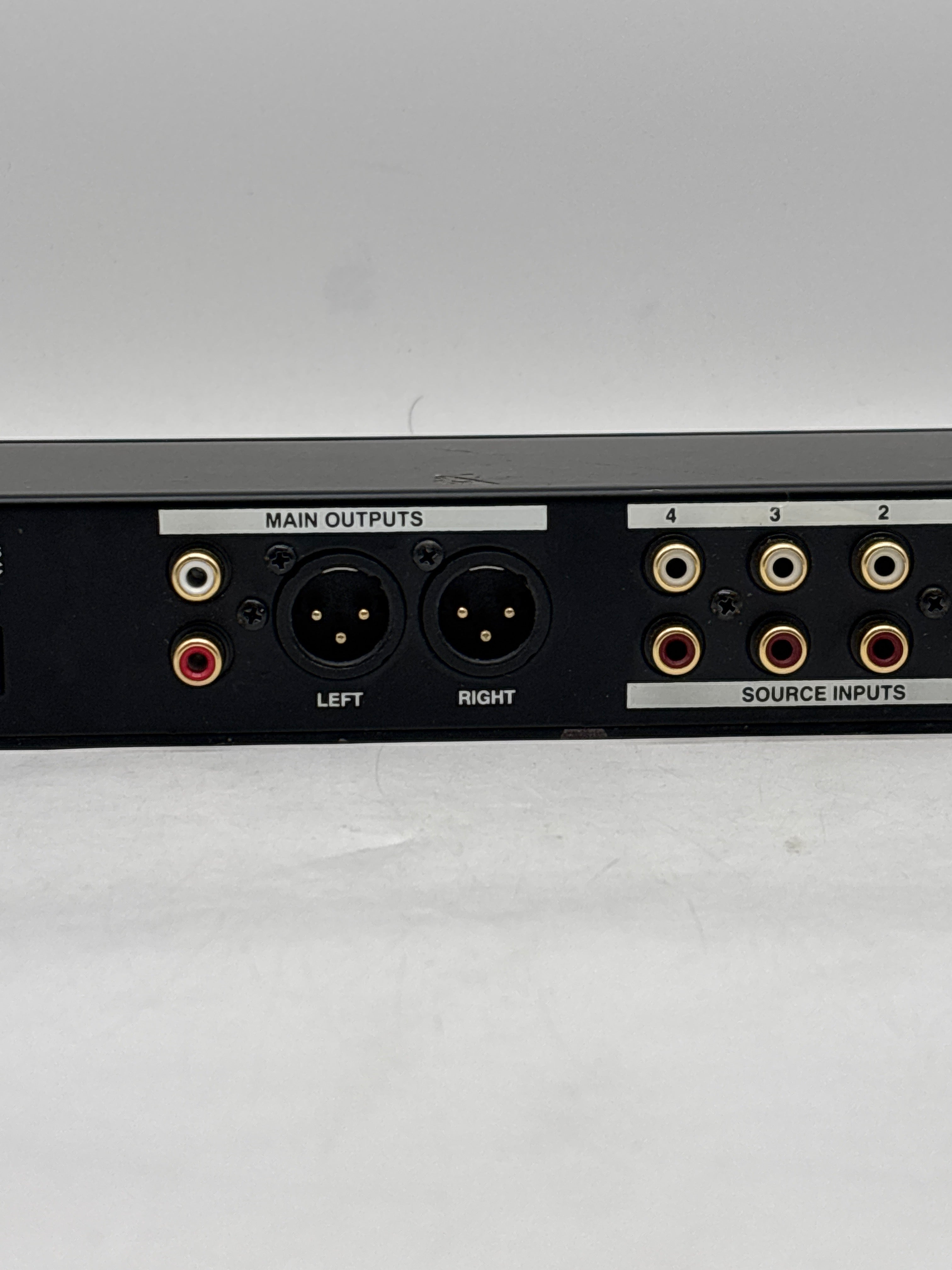 Rolls RM69 MixMate 3 Mixer Amplifier 2 Channels 4 Sources Black Used