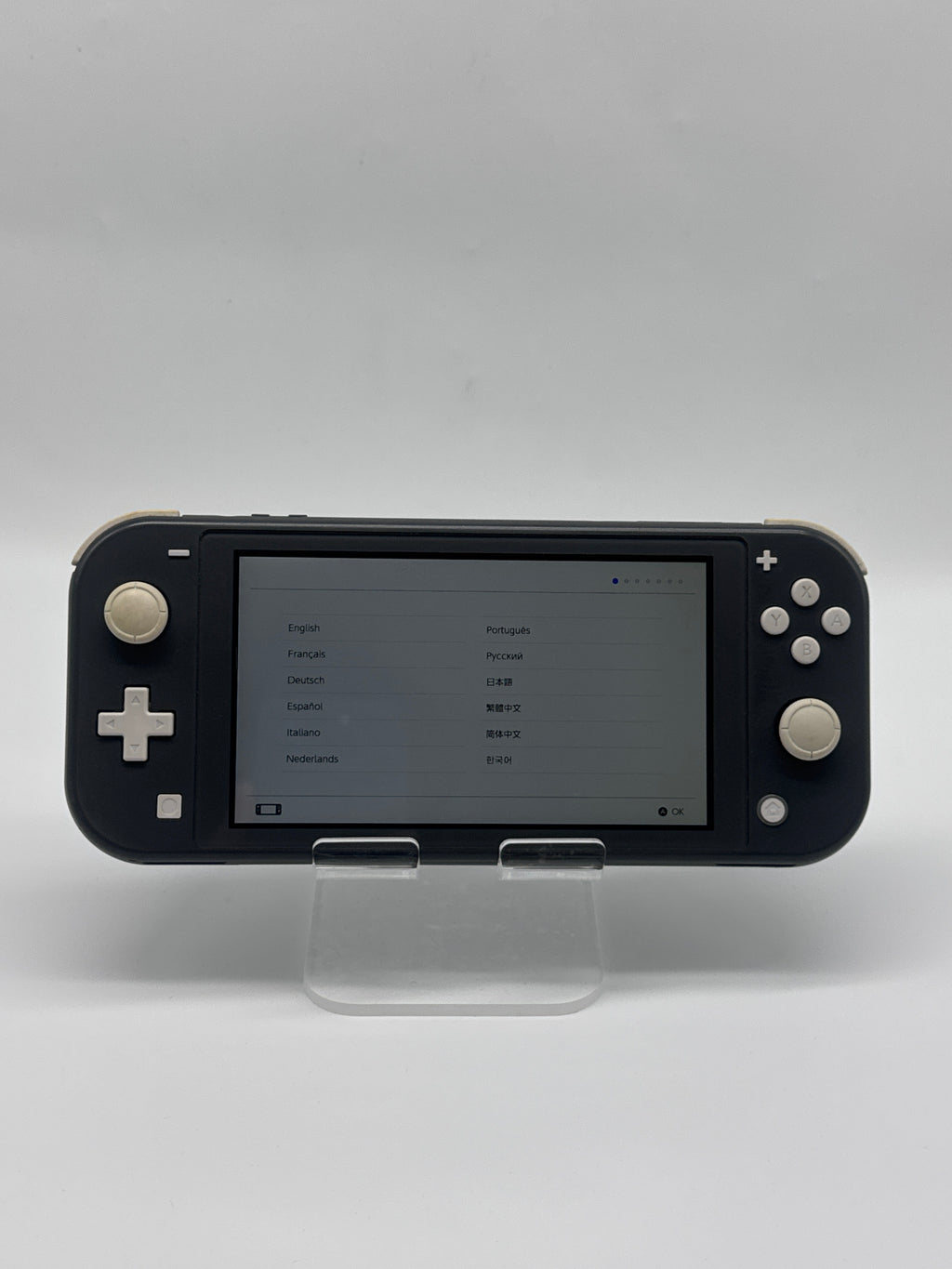 Nintendo Switch Lite Grey Handheld Console - READ