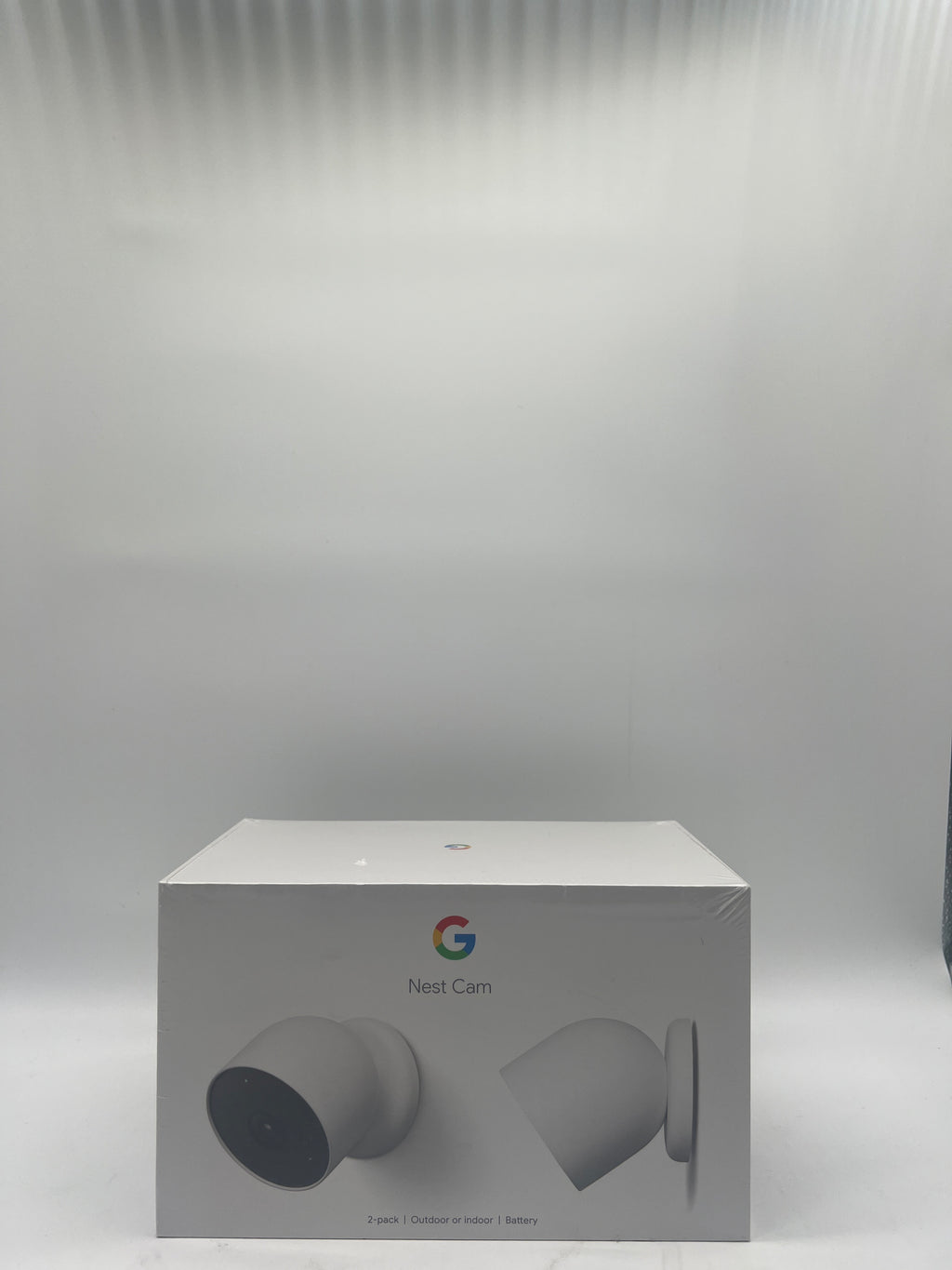 Google Nest Cam Smart Surveillance Camera 1080p FHD Wireless Two Pack White