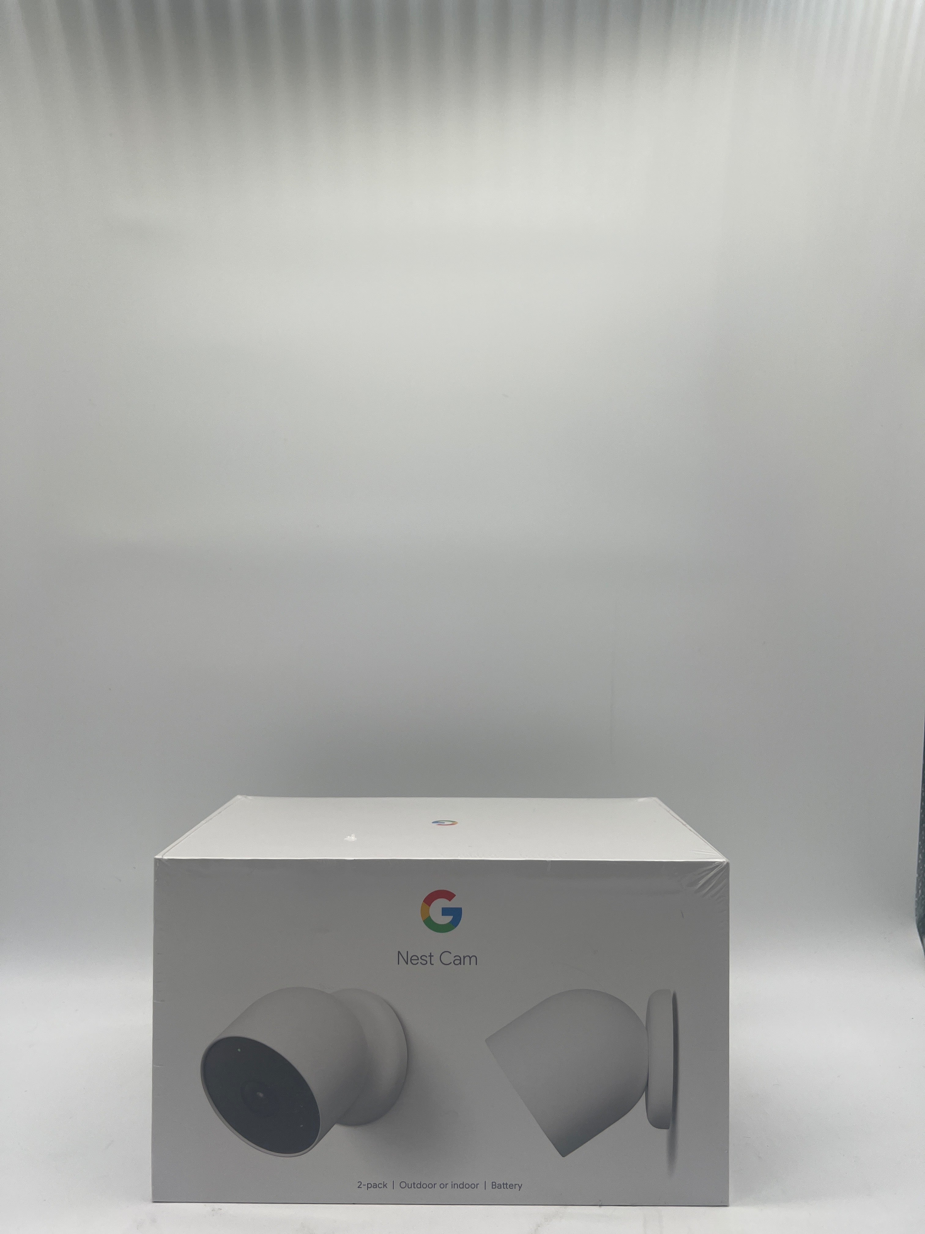 Google Nest Cam Smart Surveillance Camera 1080p FHD Wireless Two Pack White