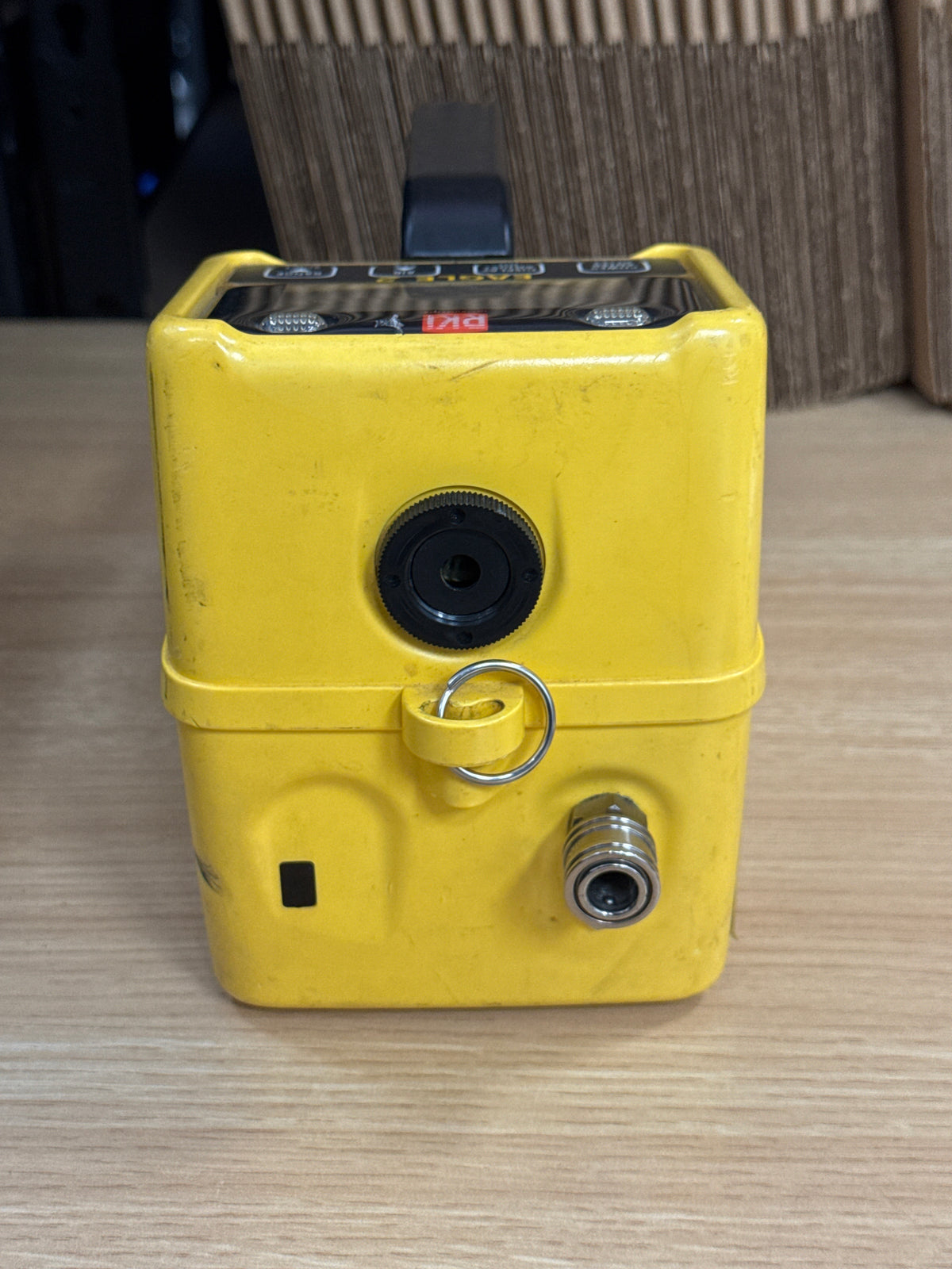 RKI Instruments EAGLE 2 Type 6121-P2-ID Portable Gas Detector Yellow - Used