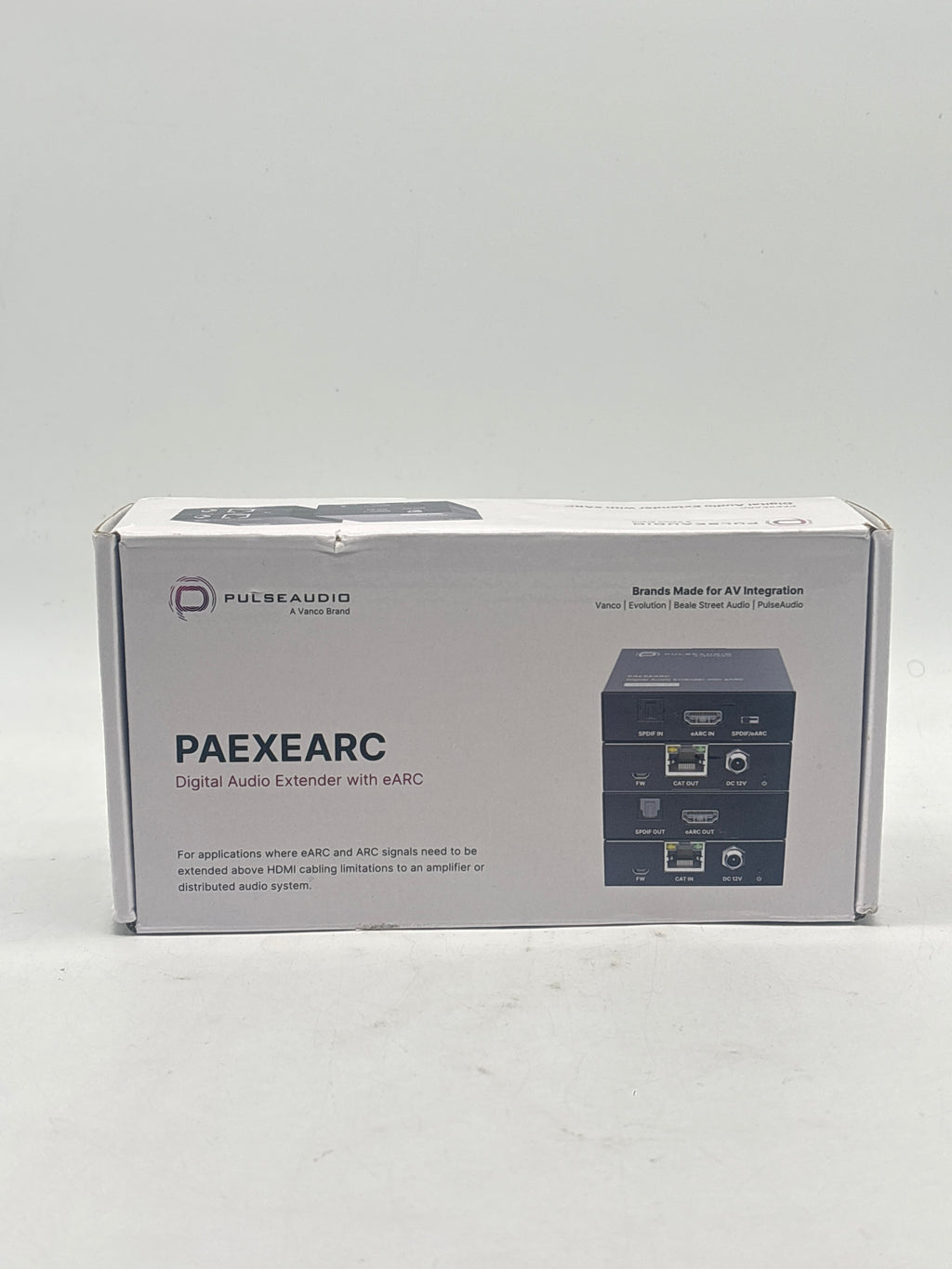 PulseAudio PAEXEARC Digital Audio Extender eARC 328ft CAT5e/6 - New