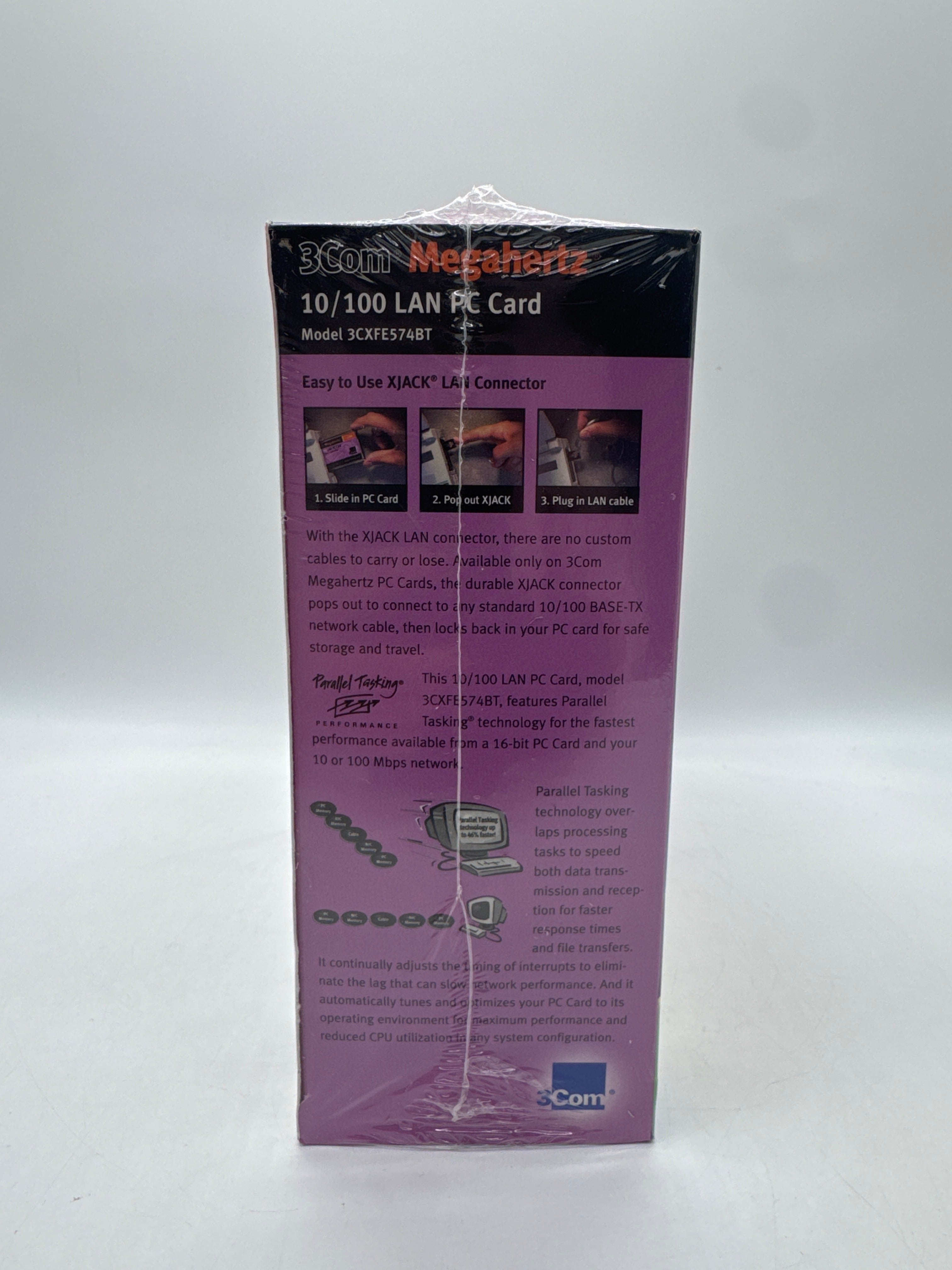 3Com 10/100 LAN PC Card 3CXFE574BT - New In Box