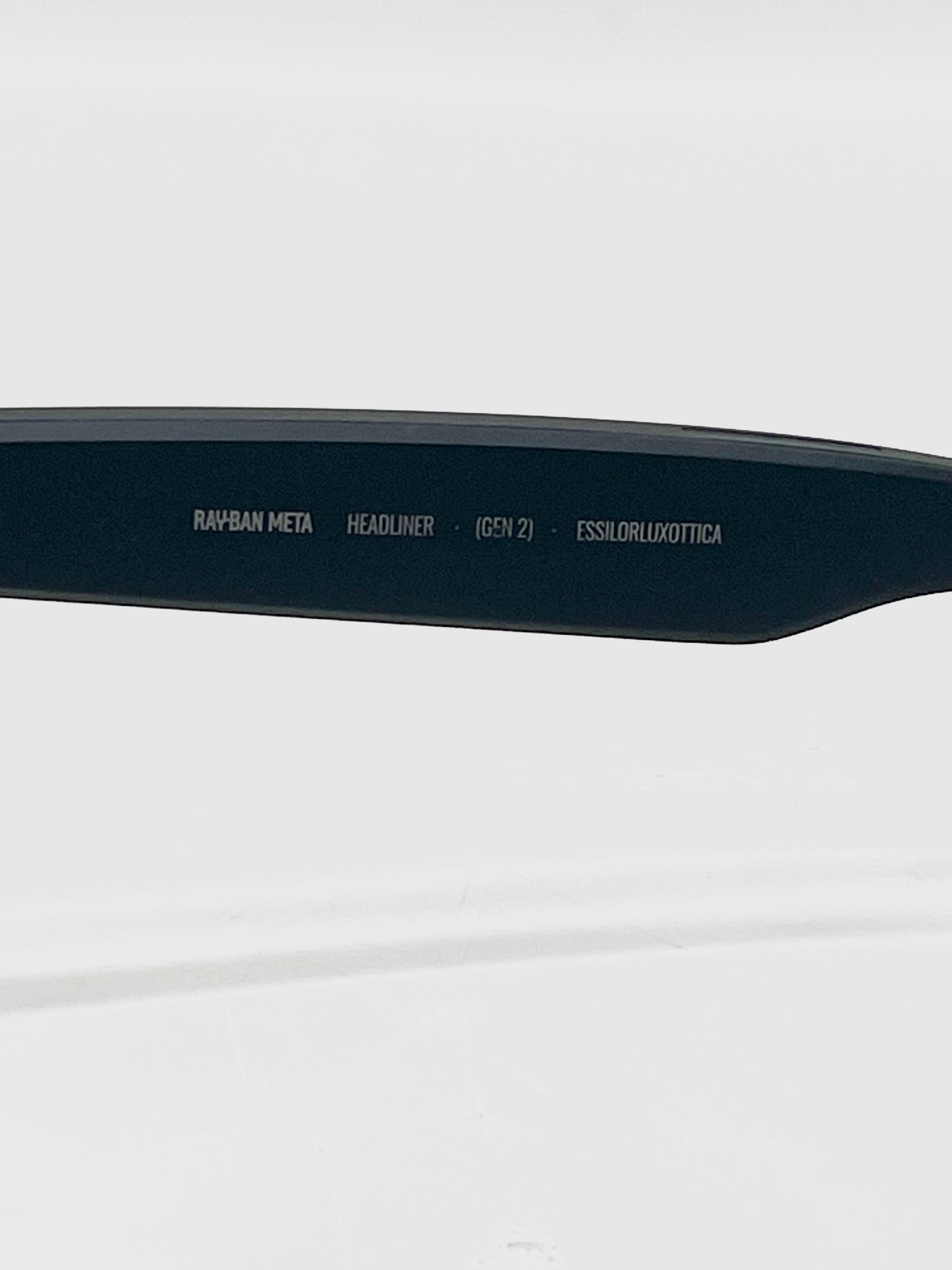 Ray-Ban Meta Headliner Gen 2 Smart Glasses - Used w/ Charging Case