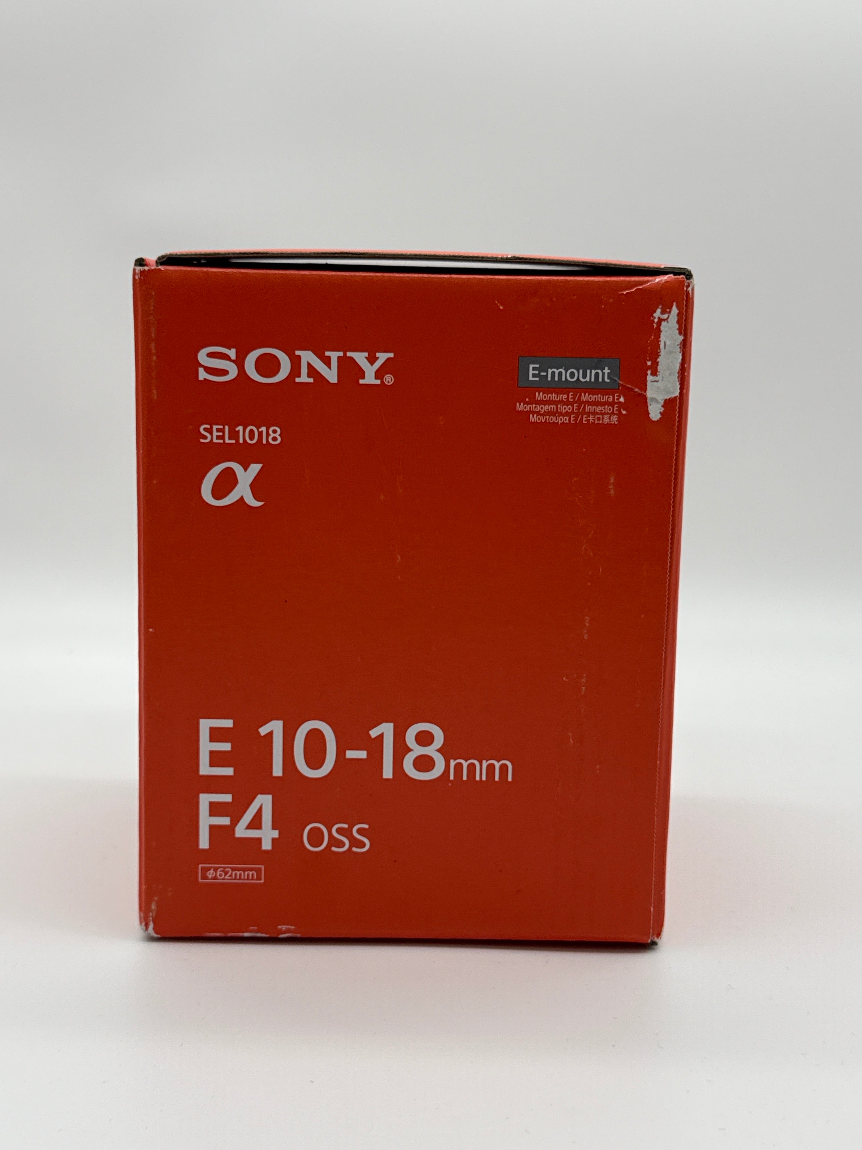 Sony E 10-18mm f/4 OSS SEL1018 Wide Angle Zoom Sony E Mount - New