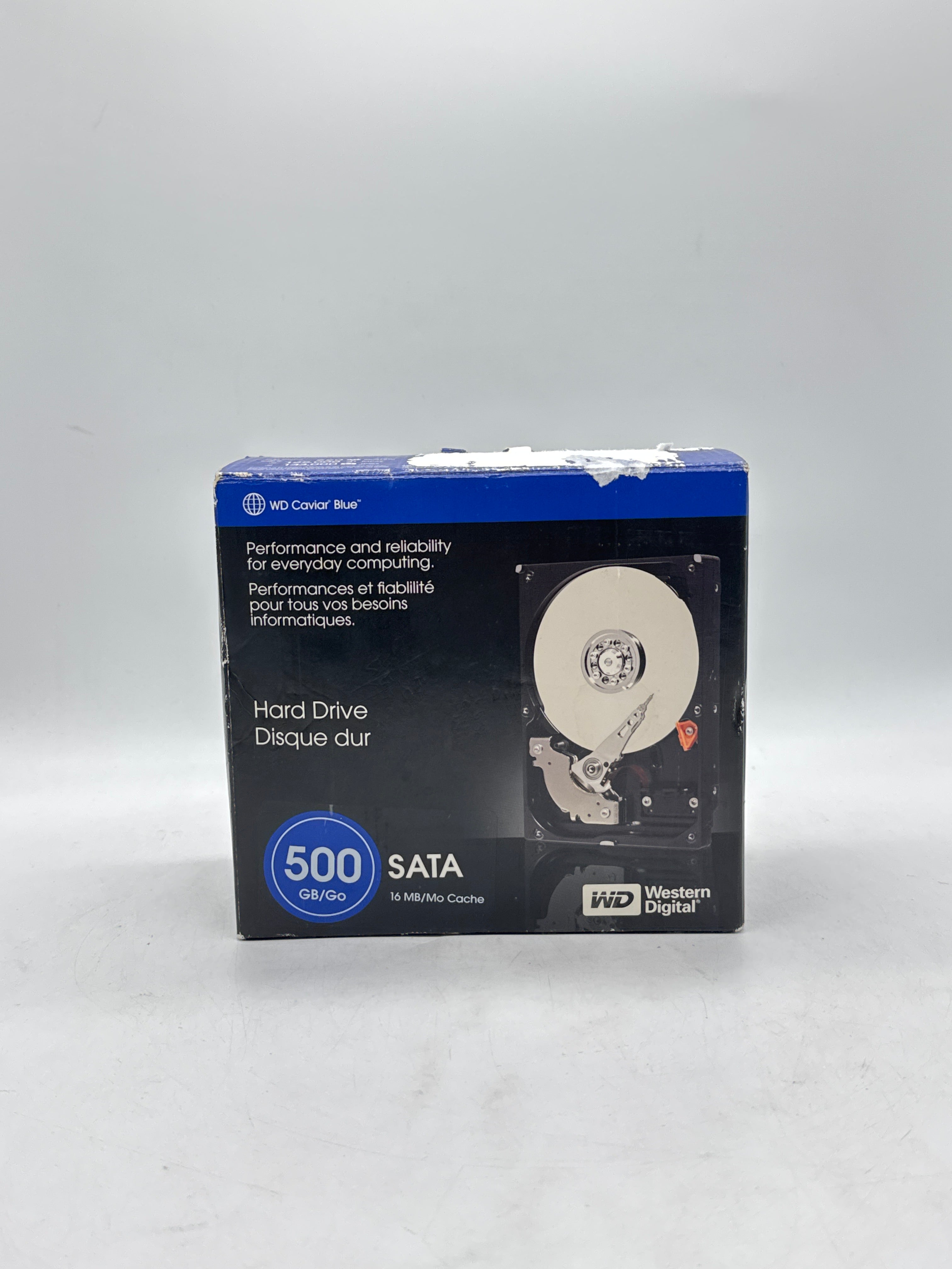 Western Digital Sata 500 GB HDD New Open Box Blue