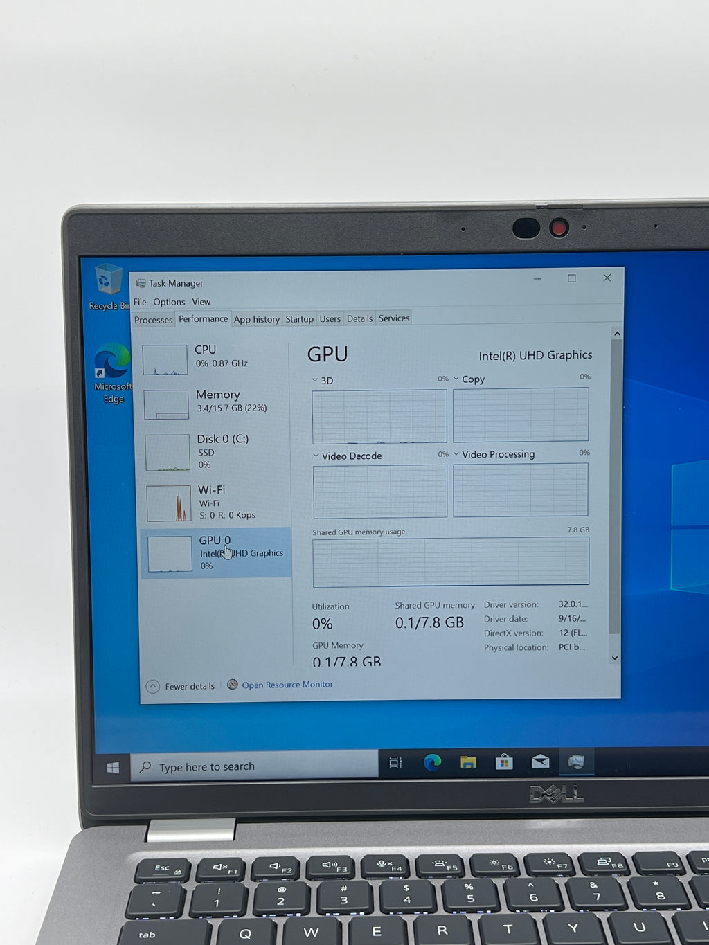 Dell Latitude 5430 14-inch Core i5-1245U 16GB RAM 256GB - BIOS LOCKED