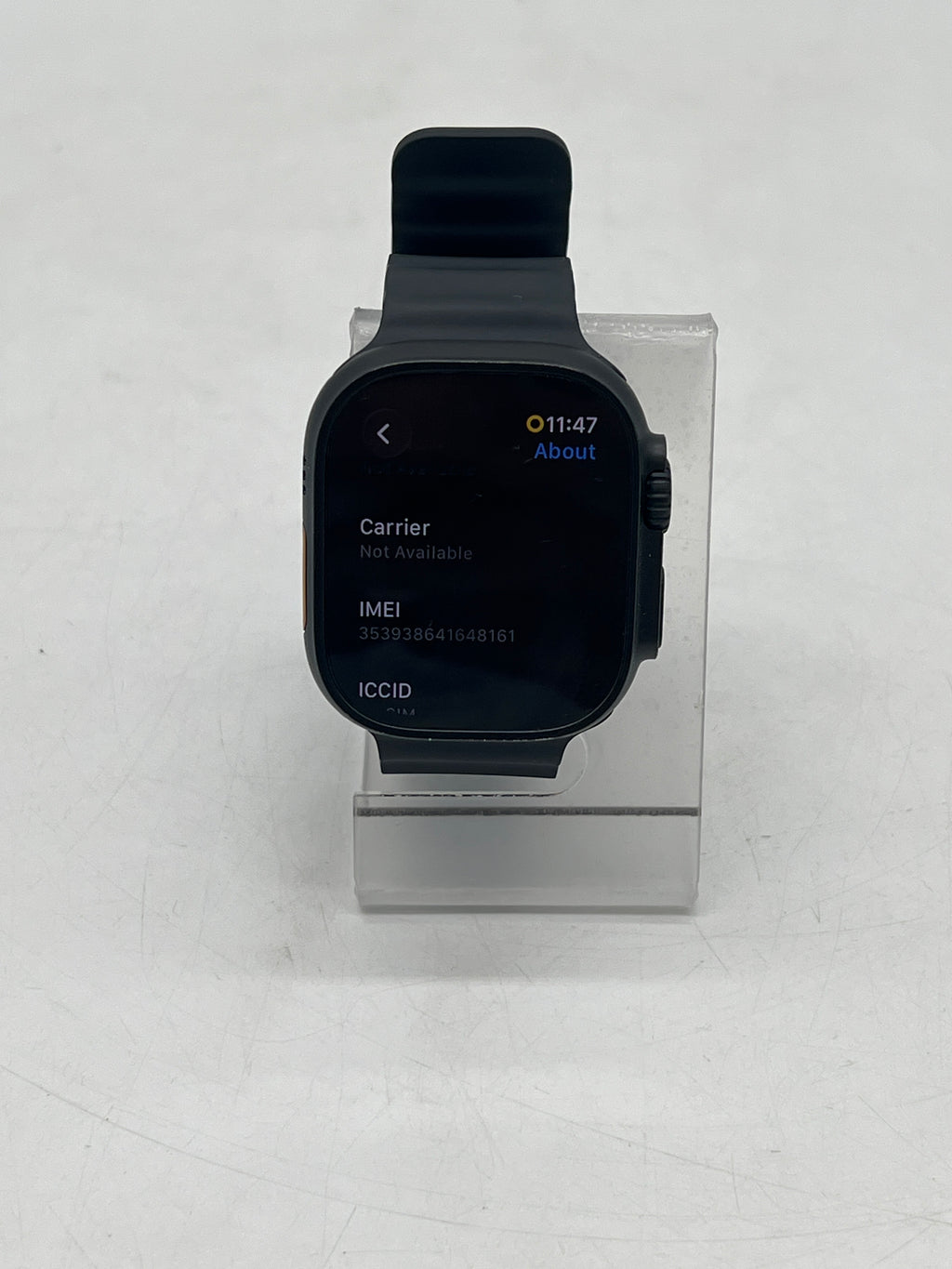 Apple Watch Ultra 3 A3281 Black Cellular MF0J4LW/A w/ Ocean Band - Used