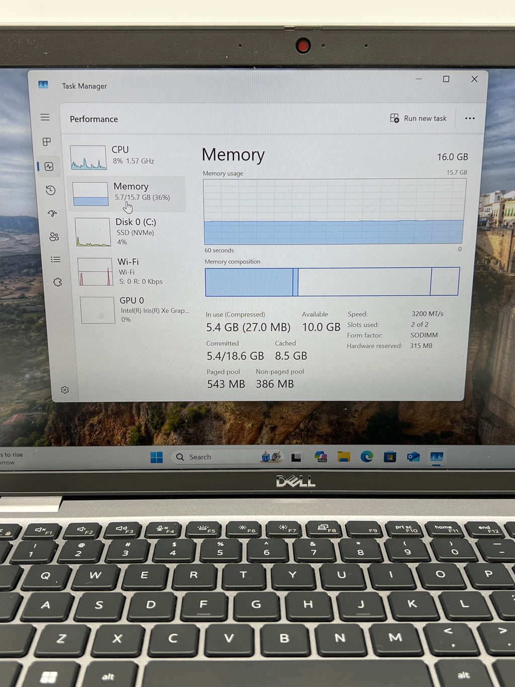 Dell Latitude 5430 i5-1235U 16GB 256GB SSD Silver Used