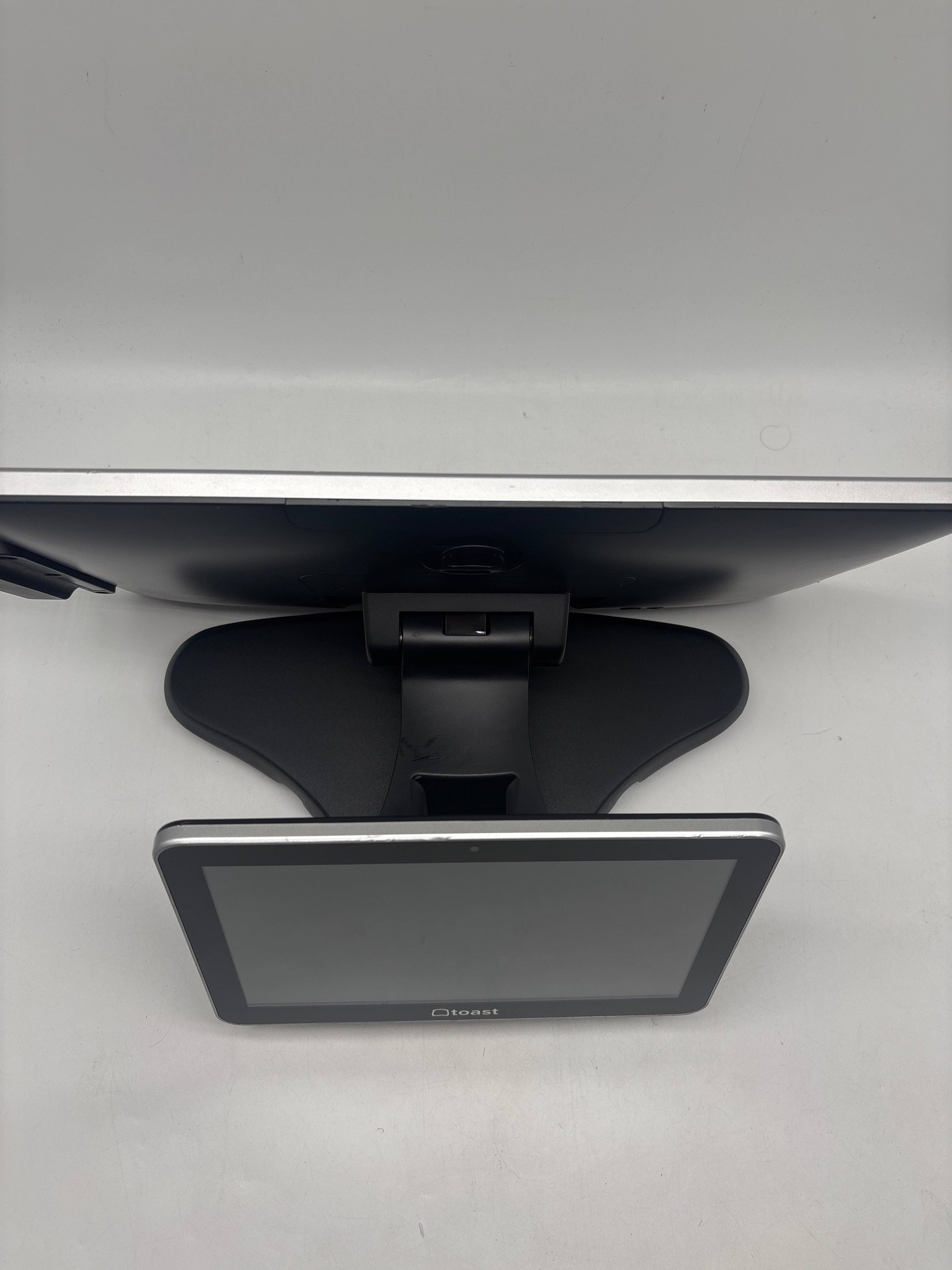 Toast Flex TT204 POS "Point Of Sale System" Dual Monitor No Power Cord Untested