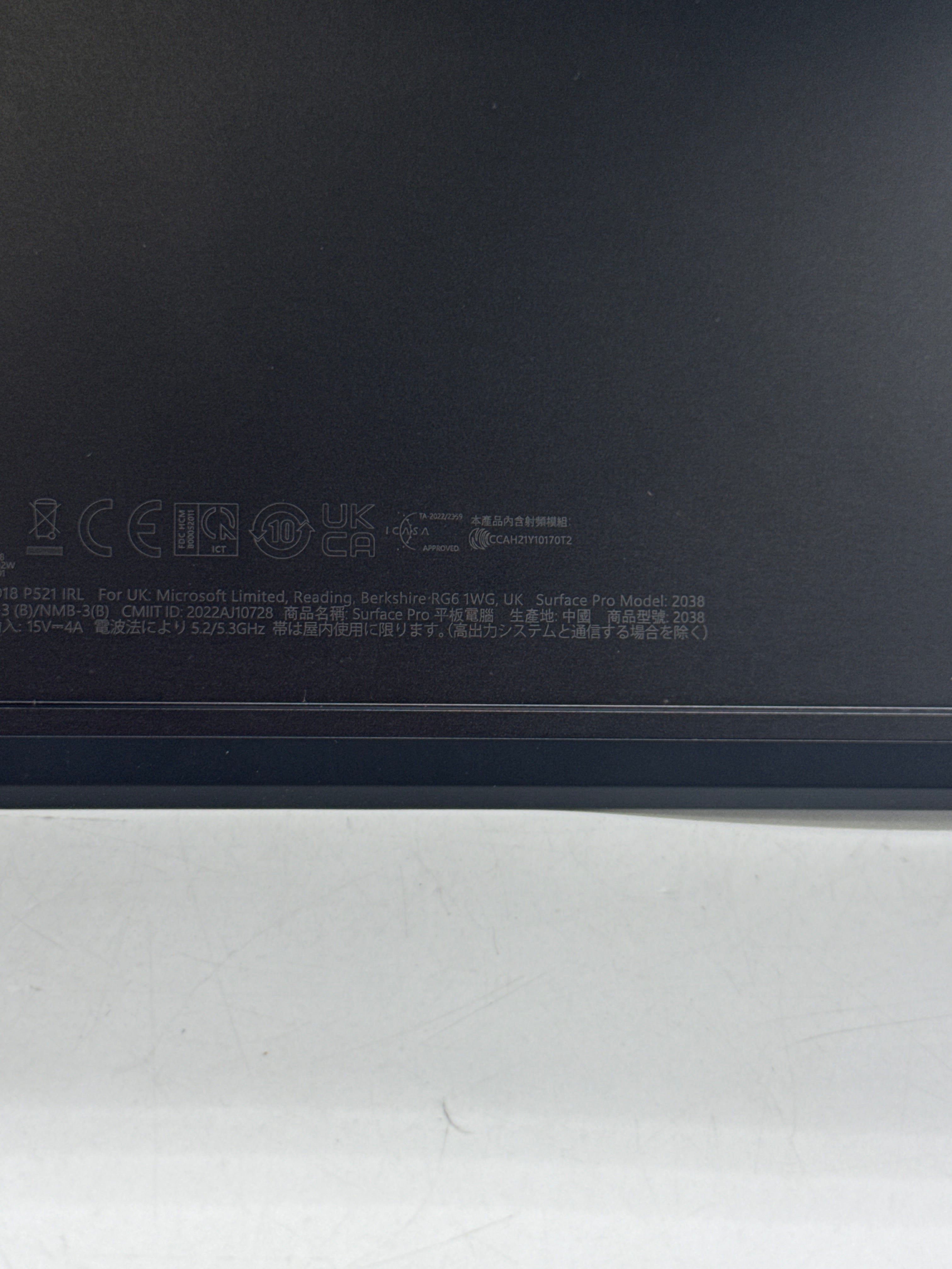 Microsoft Surface Pro 9 2038 13" Core i5-1245U 16GB RAM 256GB SSD - Used