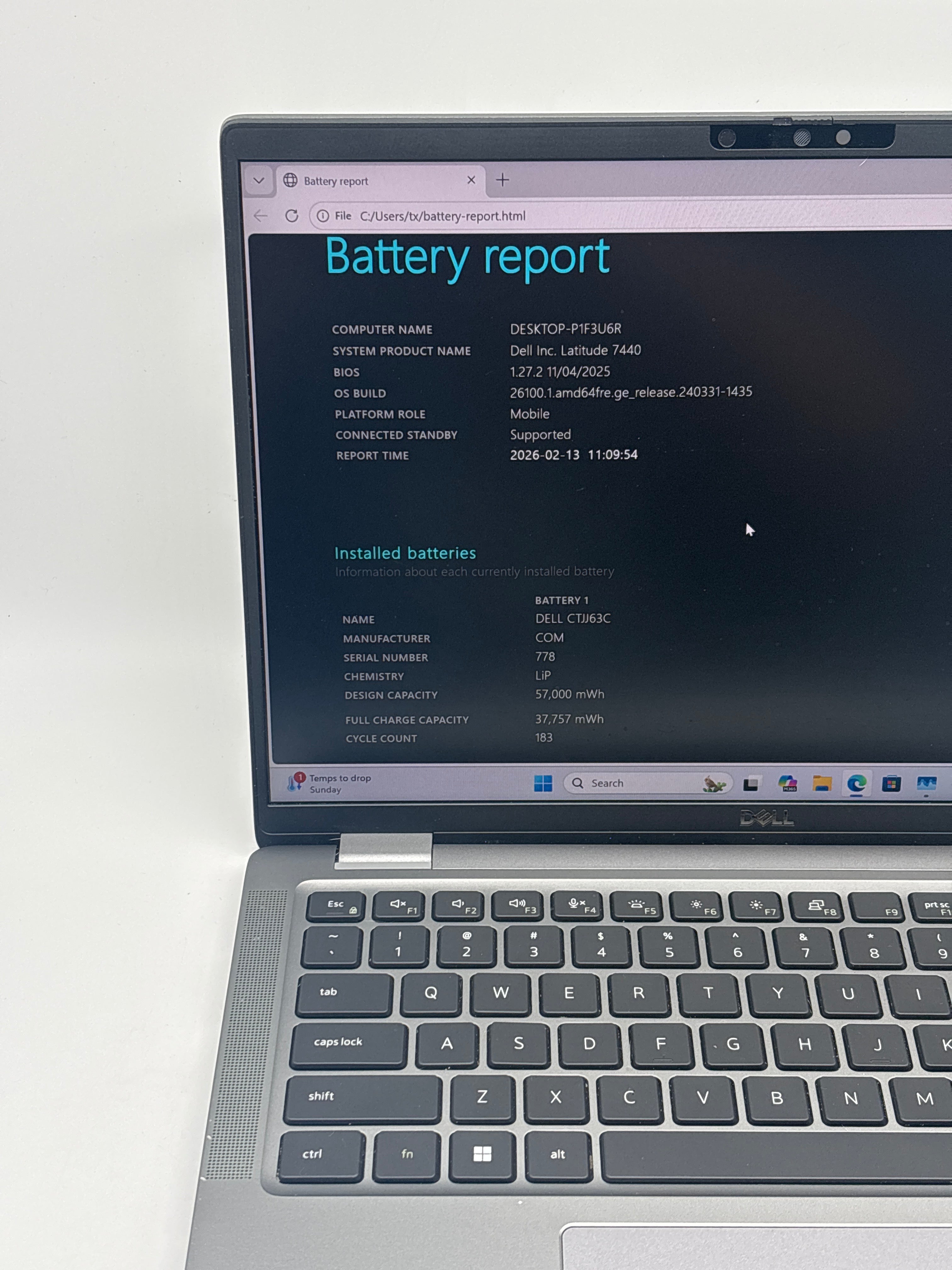 Dell Latitude 7440 i5-1345U 16GB RAM 512GB SSD