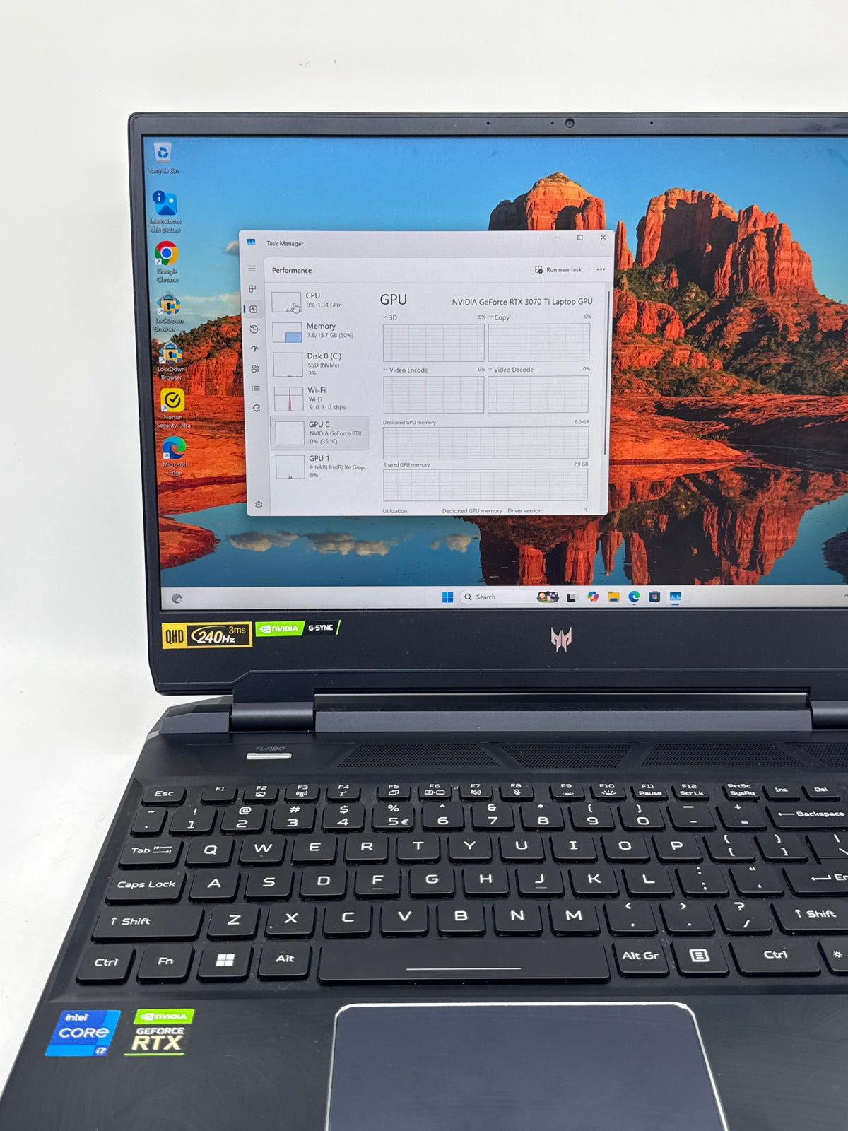 Acer Predator Helios 300 PH315-55 i7-12700H 16GB RAM 1TB SSD RTX 3070Ti
