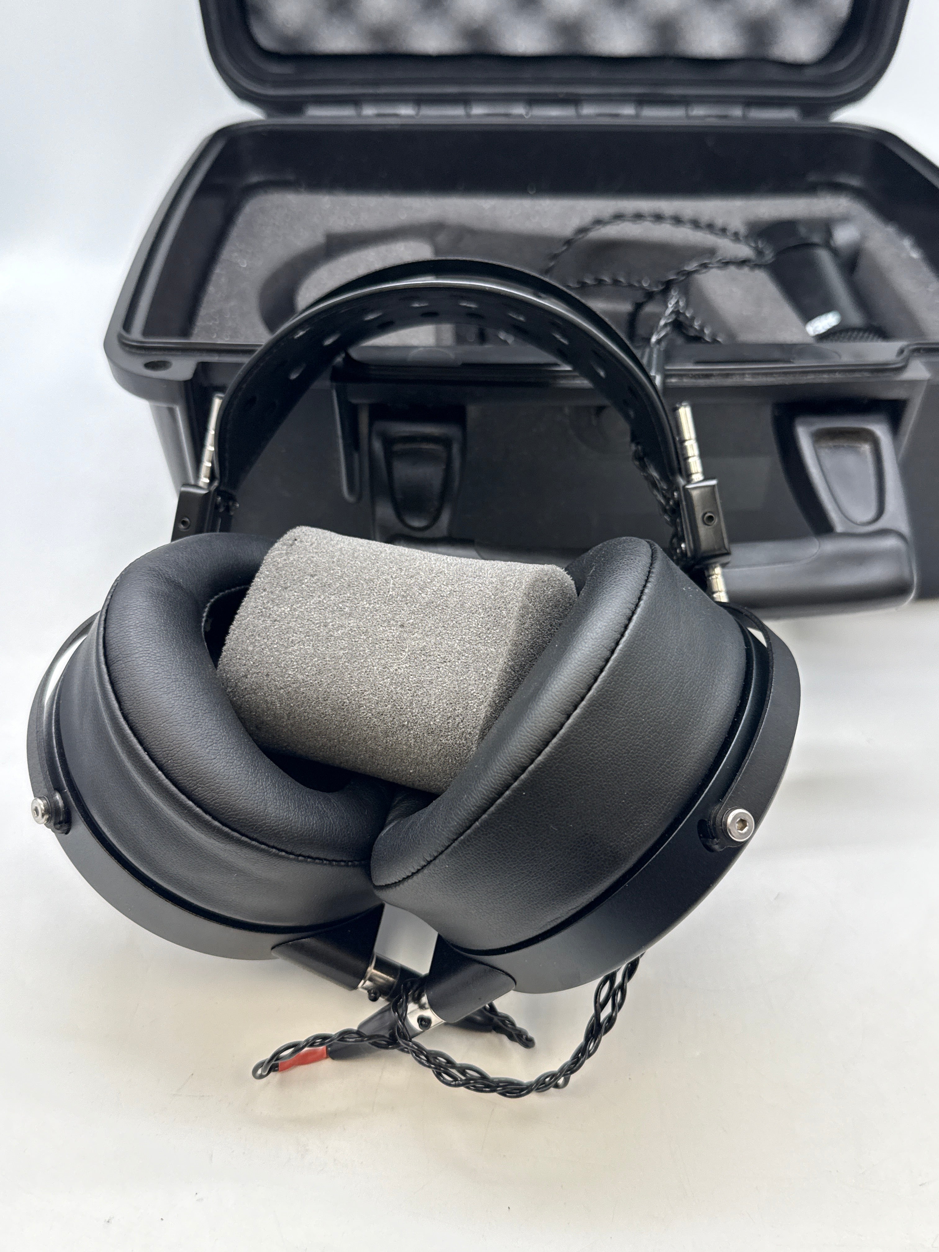 Audeze LCD-X Open-Back Planar Magnetic Over Ear Headphones w/Microphone - Used
