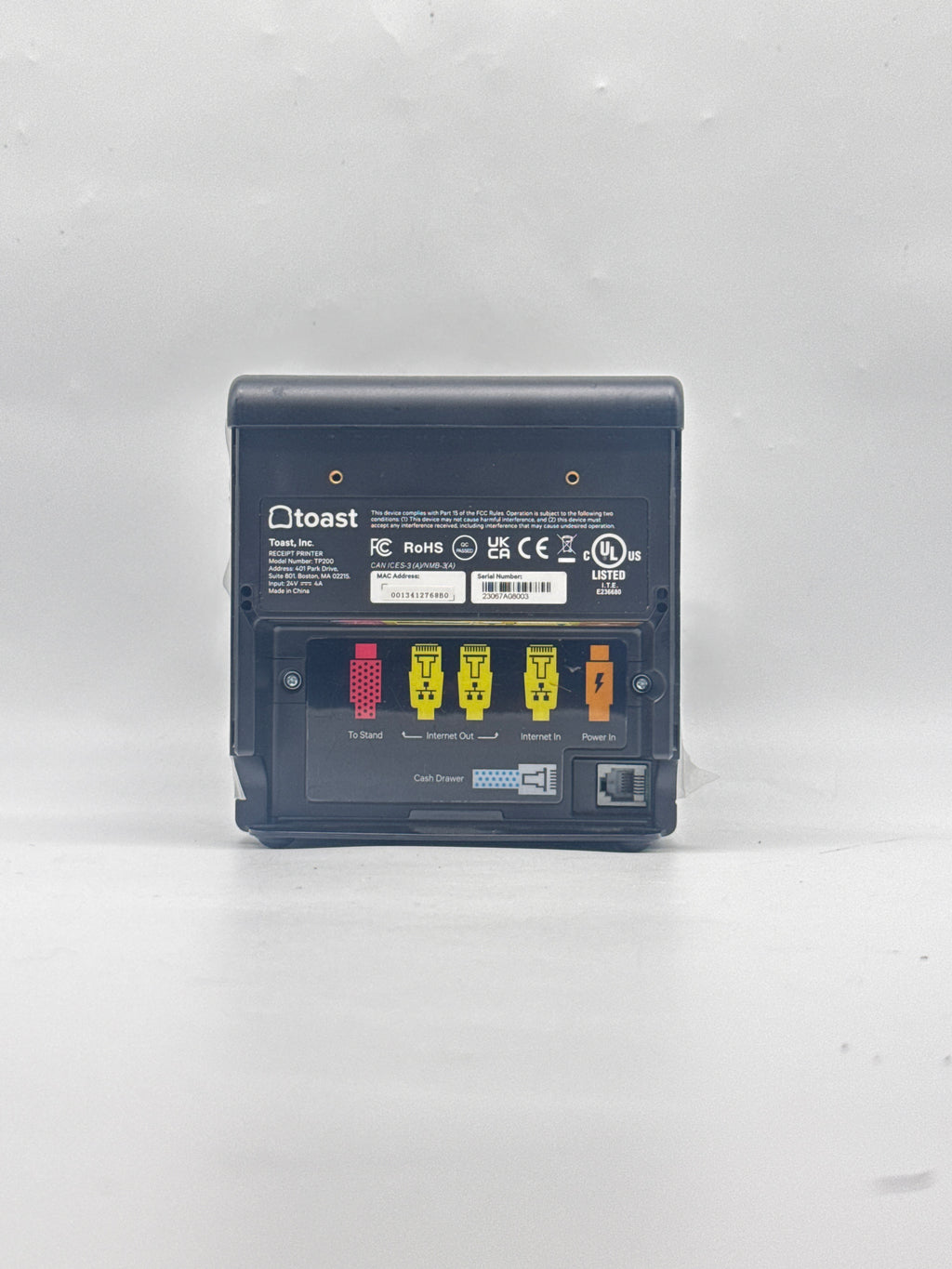 Toast Flex TP200 POS Receipt Printer - Used