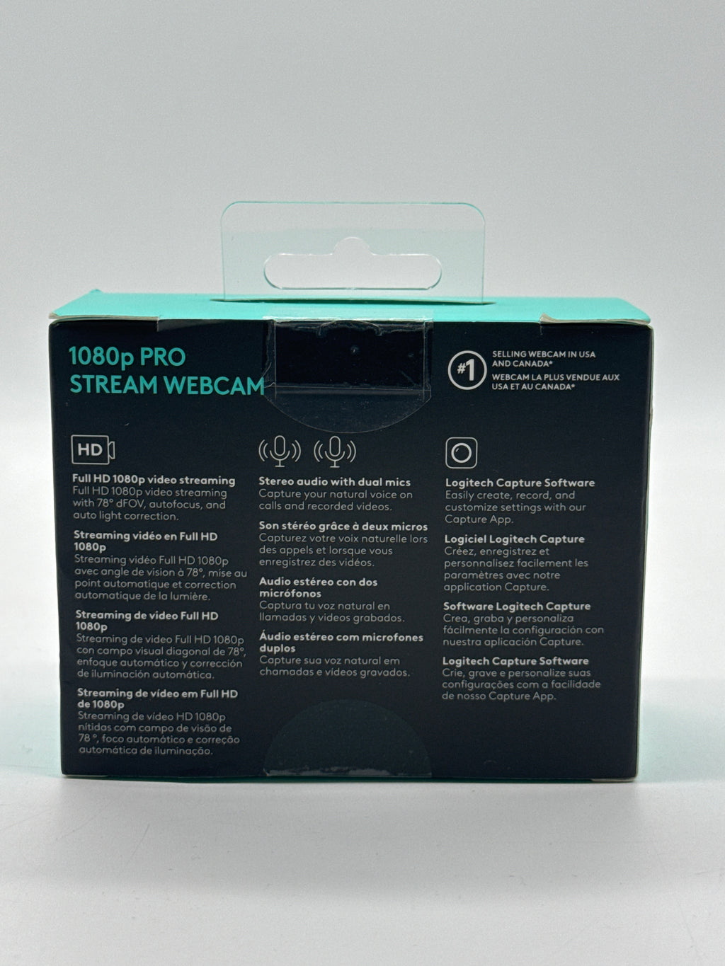Logitech V-U0028 1080p Webcam - New