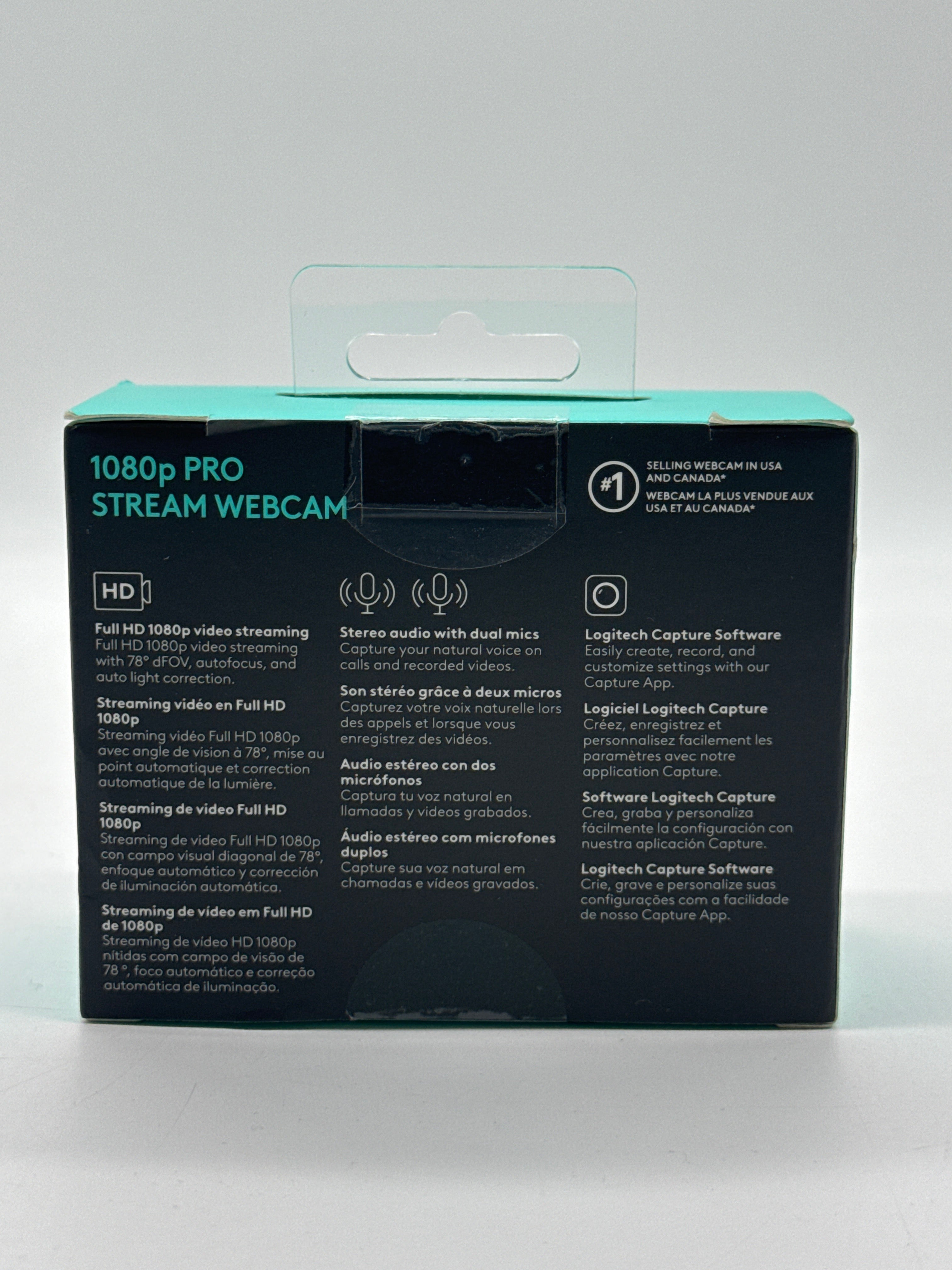 Logitech V-U0028 1080p Webcam - New