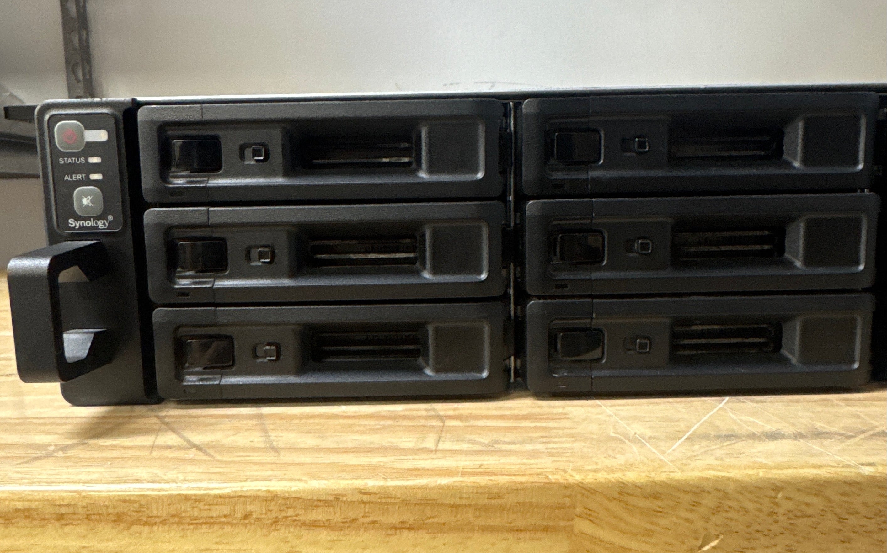 Synology RS2416RP+ 12-Bay NAS Server w/ 12 x 8TB Seagate IronWolf Pro Drives