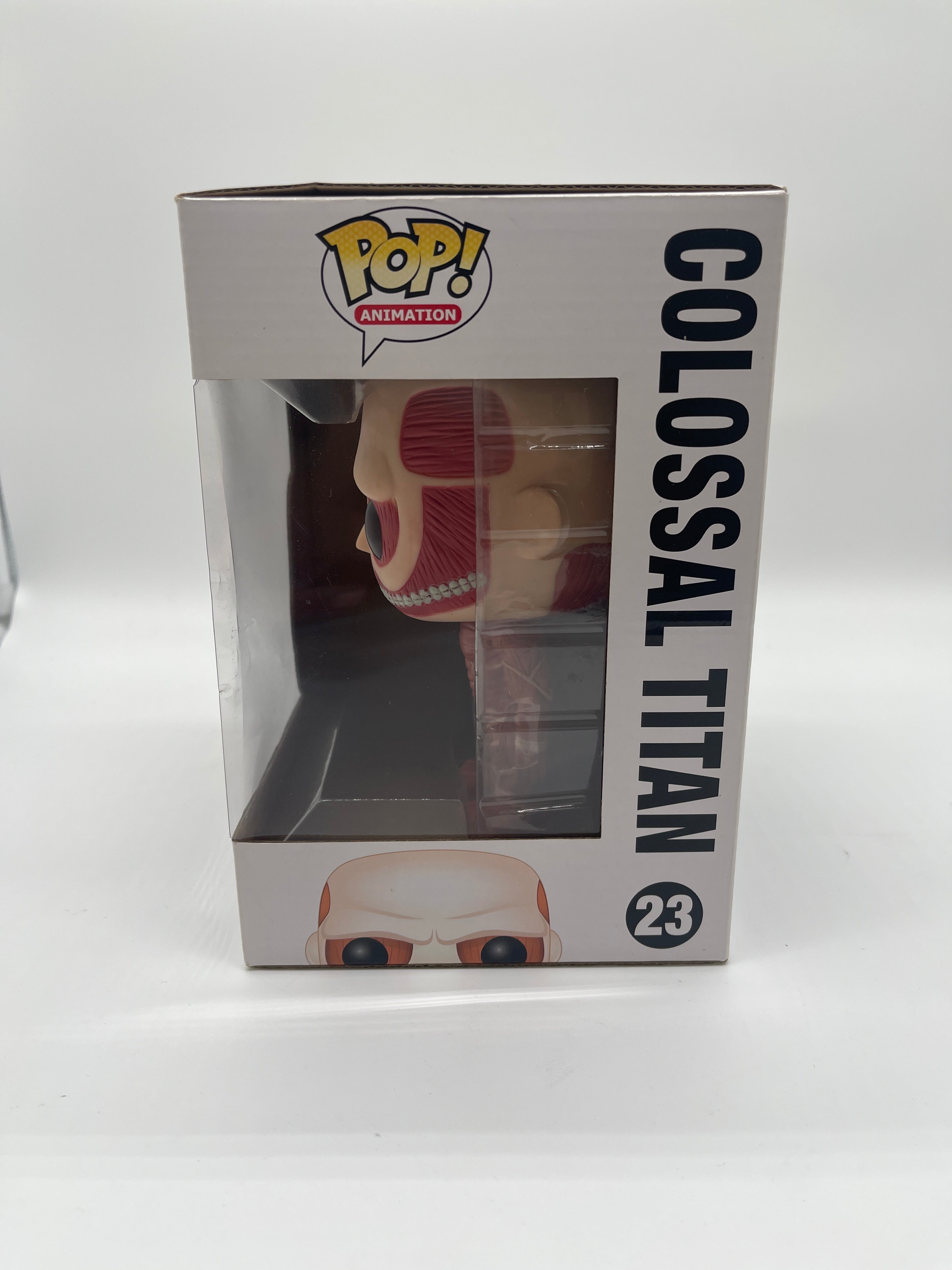 Funko Pop! Attack on Titan Colossal Titan #23 Vinyl Figure Red New Open Box