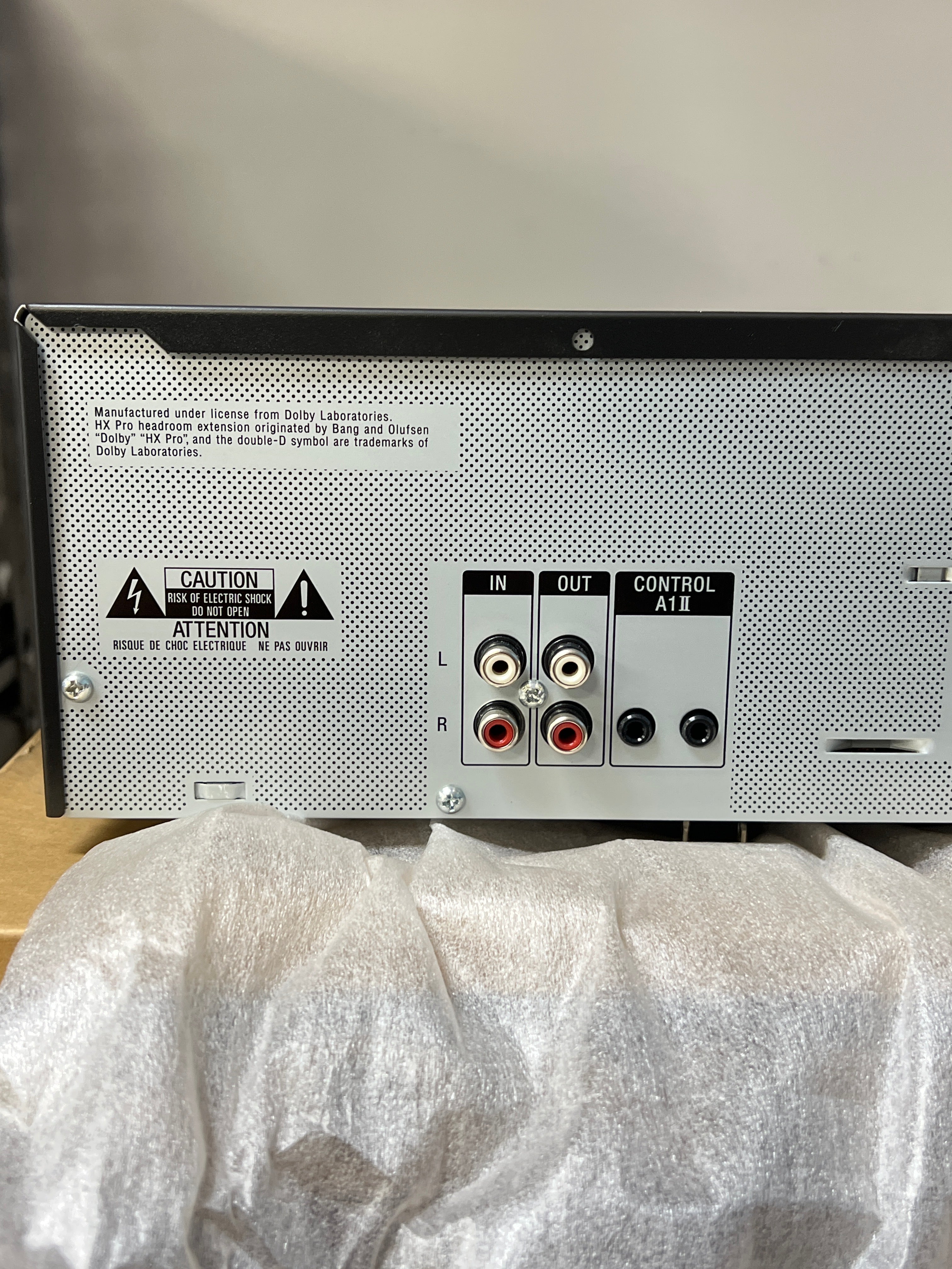 Sony TC-WE475 DVD Player Stereo Cassette Deck - New In Box
