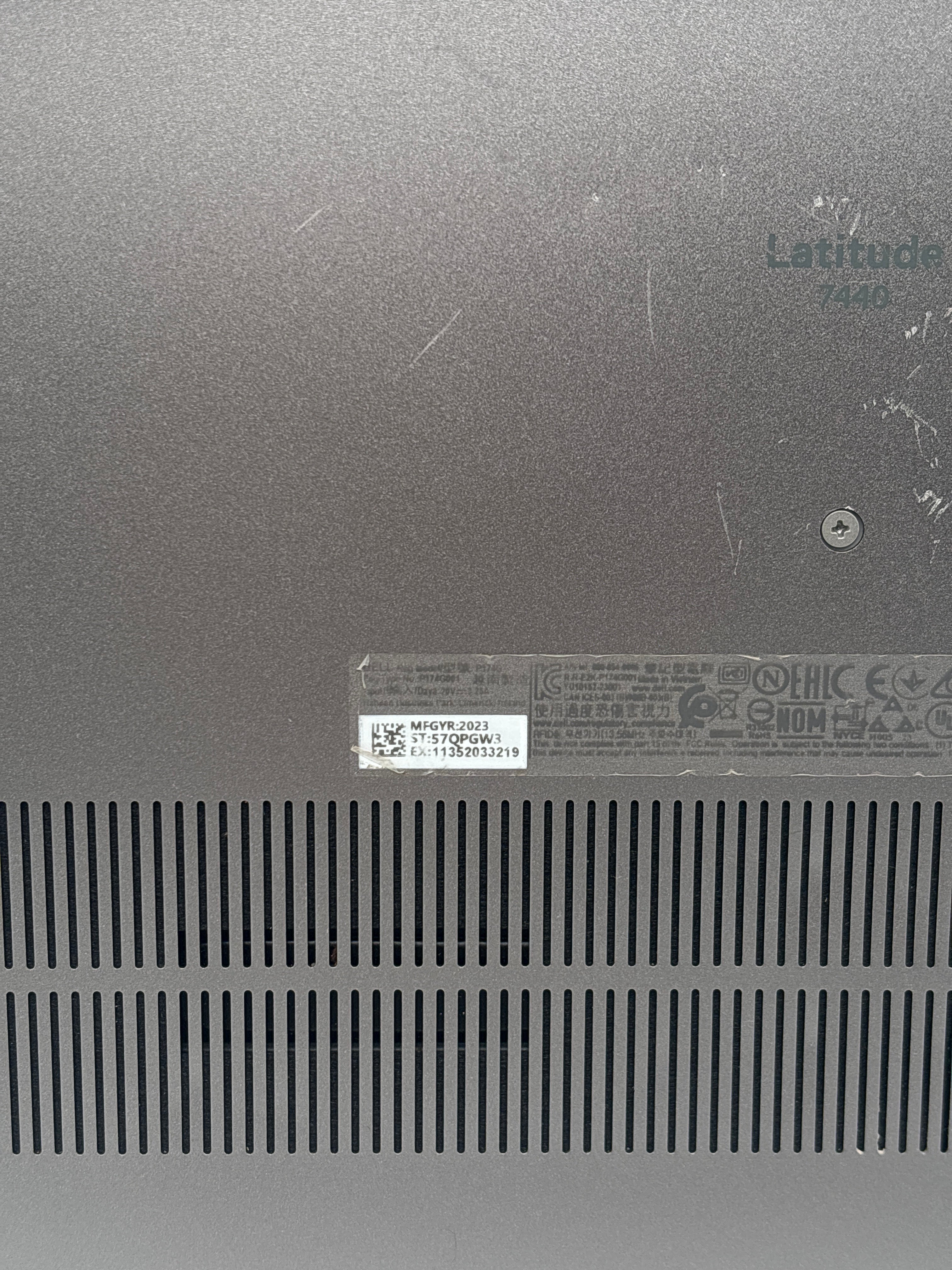 Dell Latitude 7440 i7-1365U 16 GB RAM 256 GB SSD - BIOS Lock/Remotely Managed
