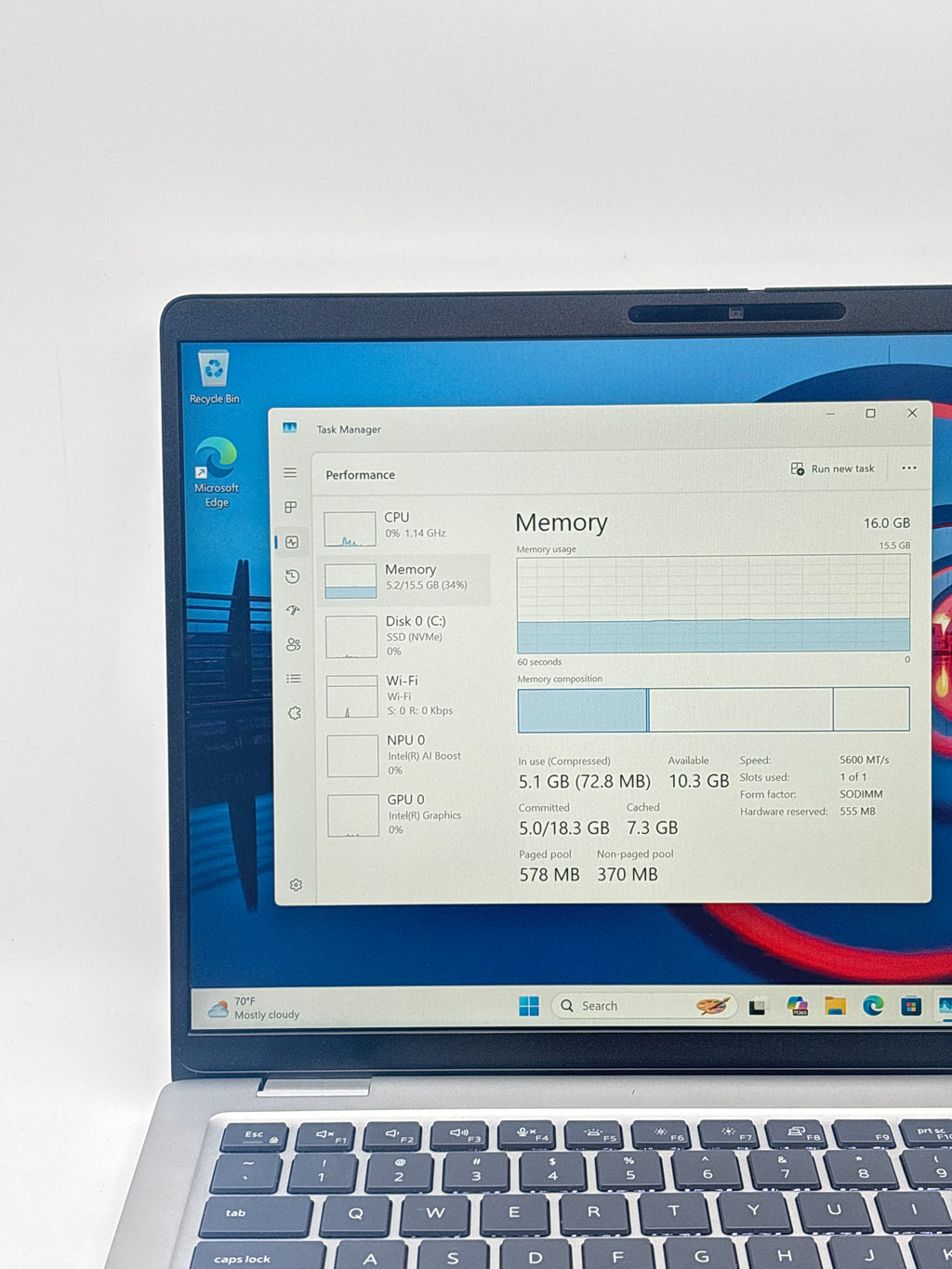 Dell Pro 14 Plus Ultra 5 235U 16GB RAM 256GB SSD
