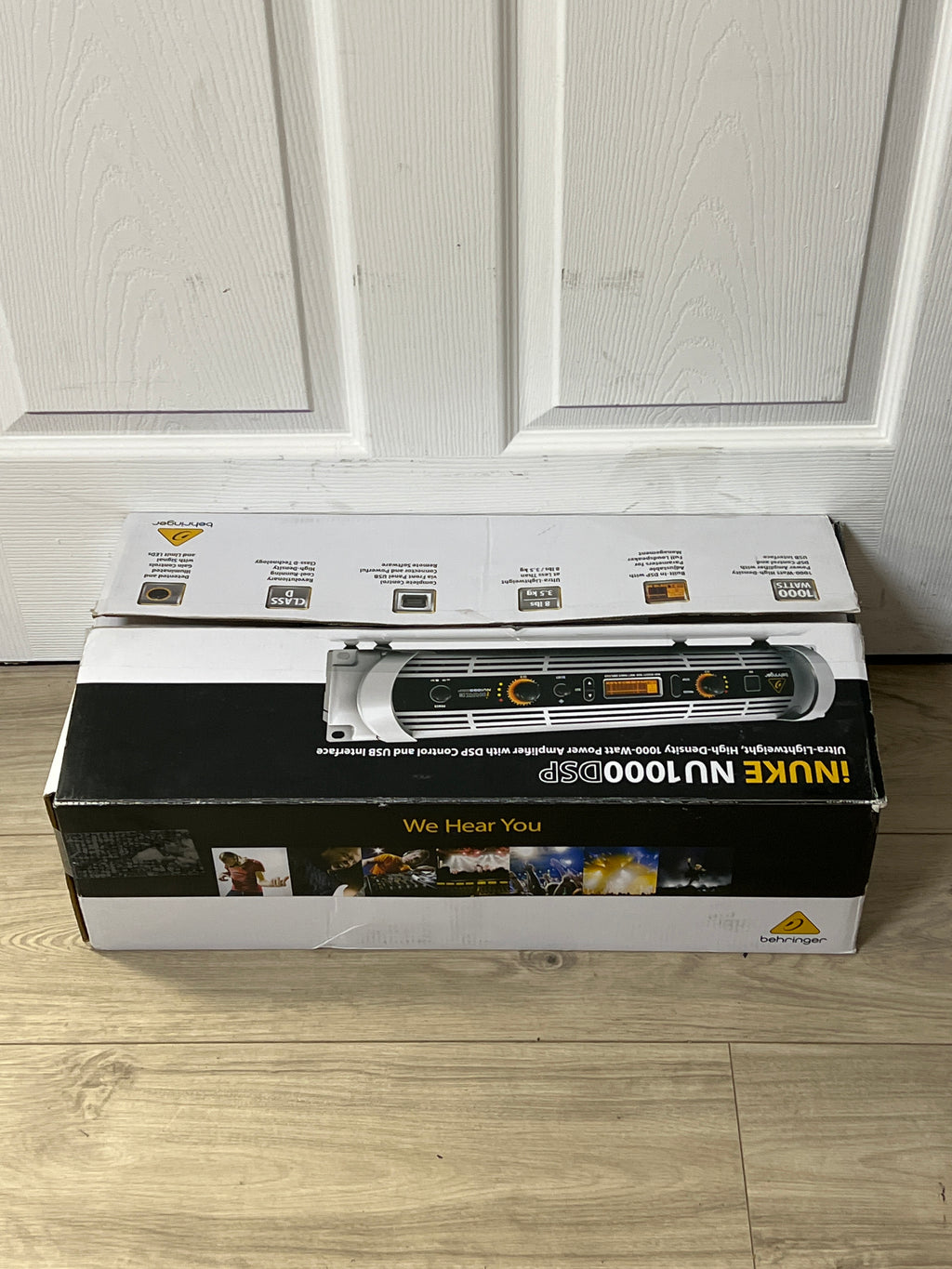 Behringer iNUKE NU1000 Power Amplifier - Used With Box