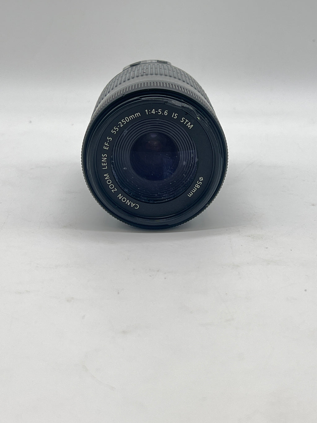 Canon EF-S 55-250mm F4-5.6 IS STM Zoom Lens Black for - Used