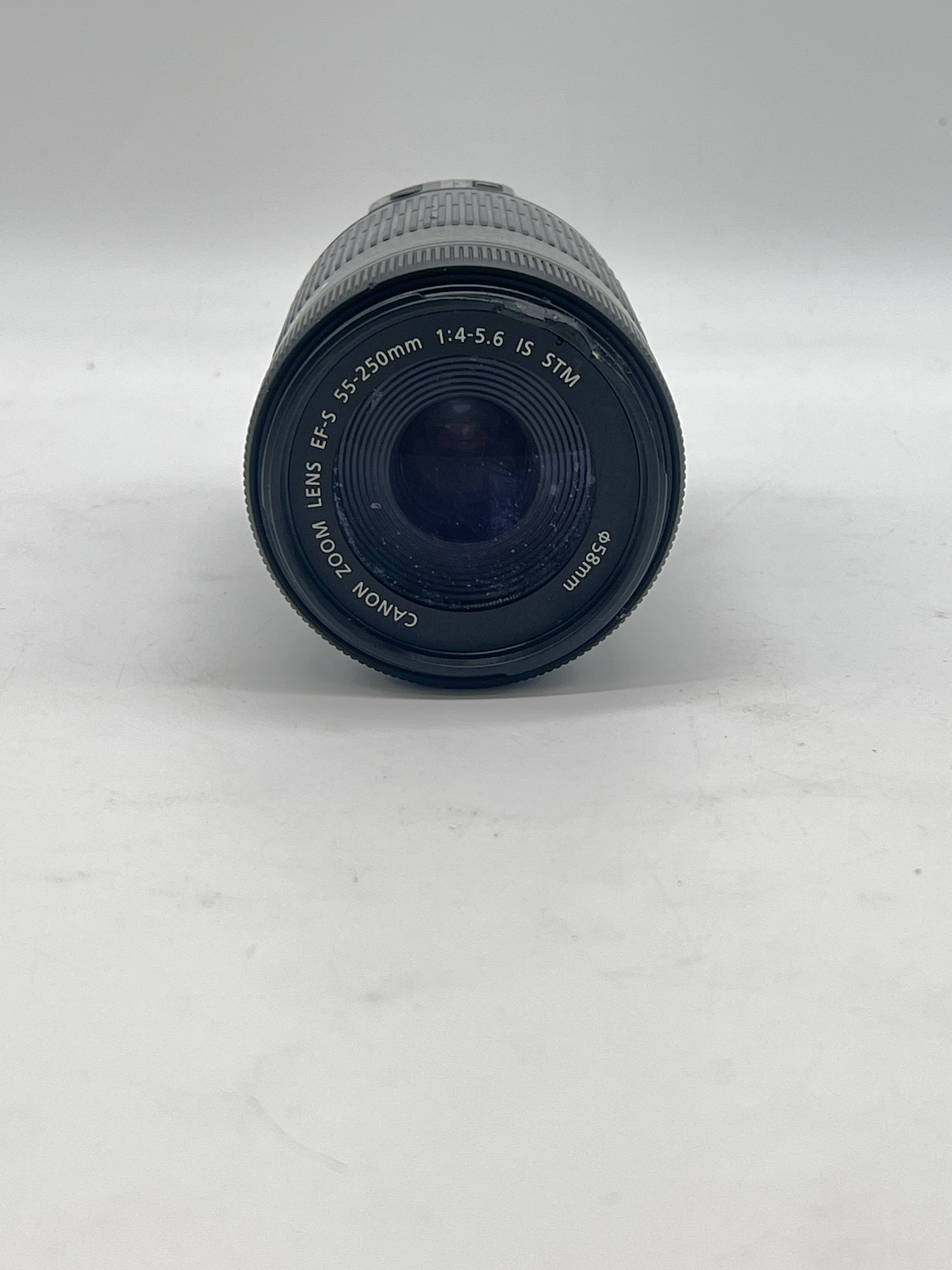 Canon EF-S 55-250mm F4-5.6 IS STM Zoom Lens Black for - Used