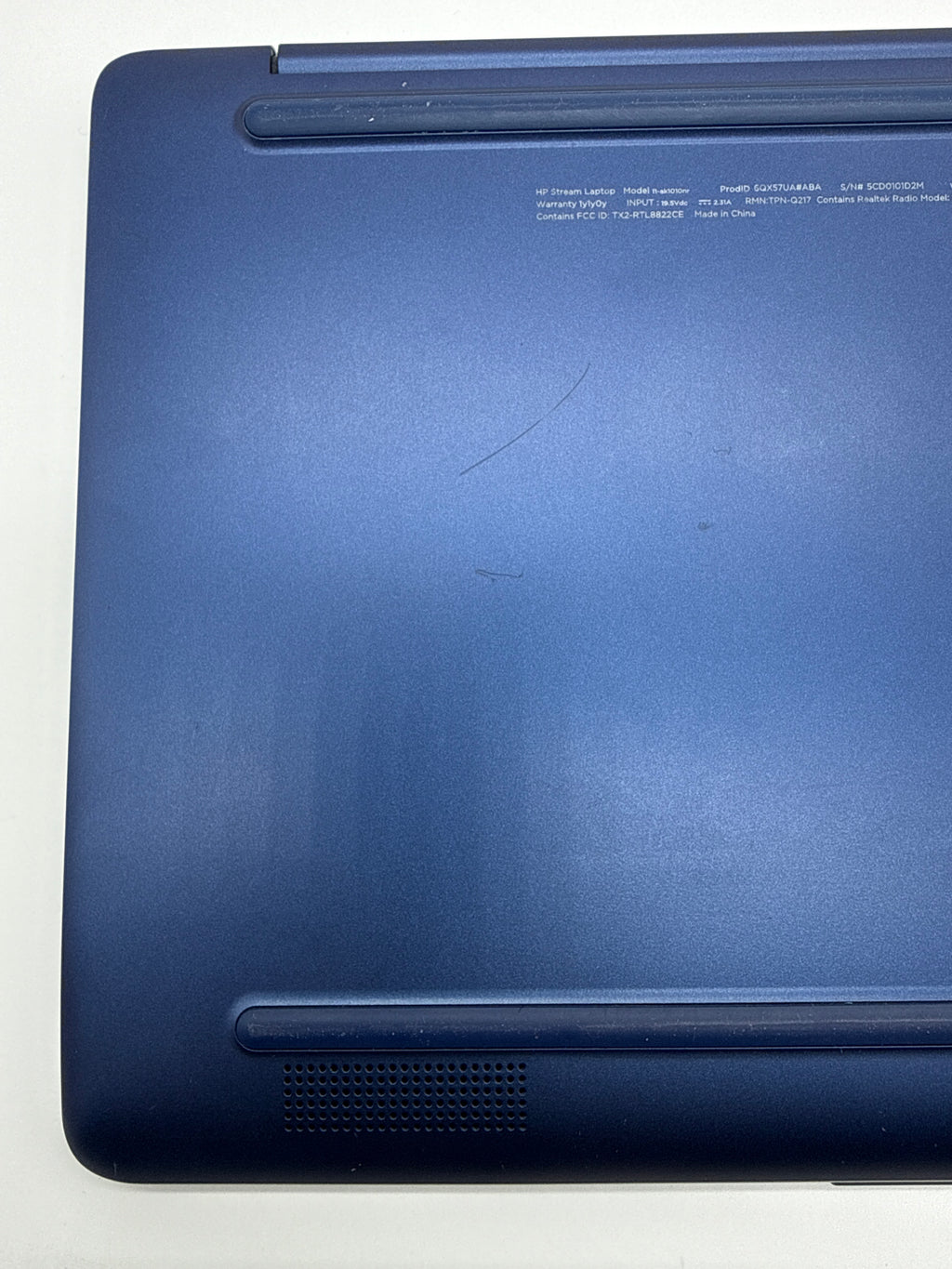 HP Stream 11-inch Intel Celeron Laptop with 4GB RAM and 32GB eMMC - Bad Battery