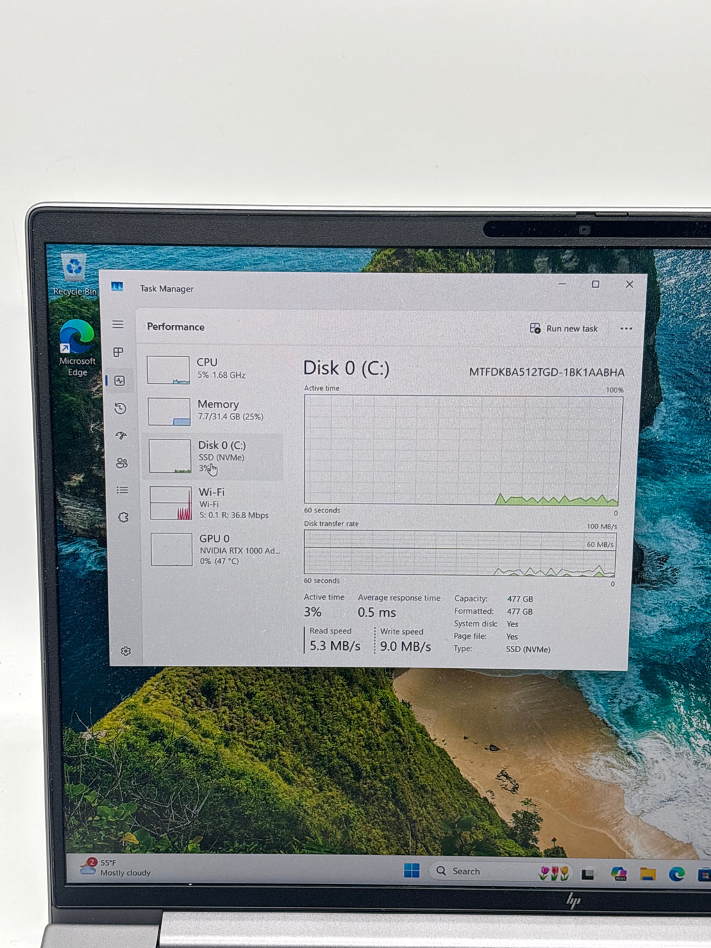 HP ZBook Power 16 G11 16 in Intel Ultra 7 165H 32GB RAM 512GB