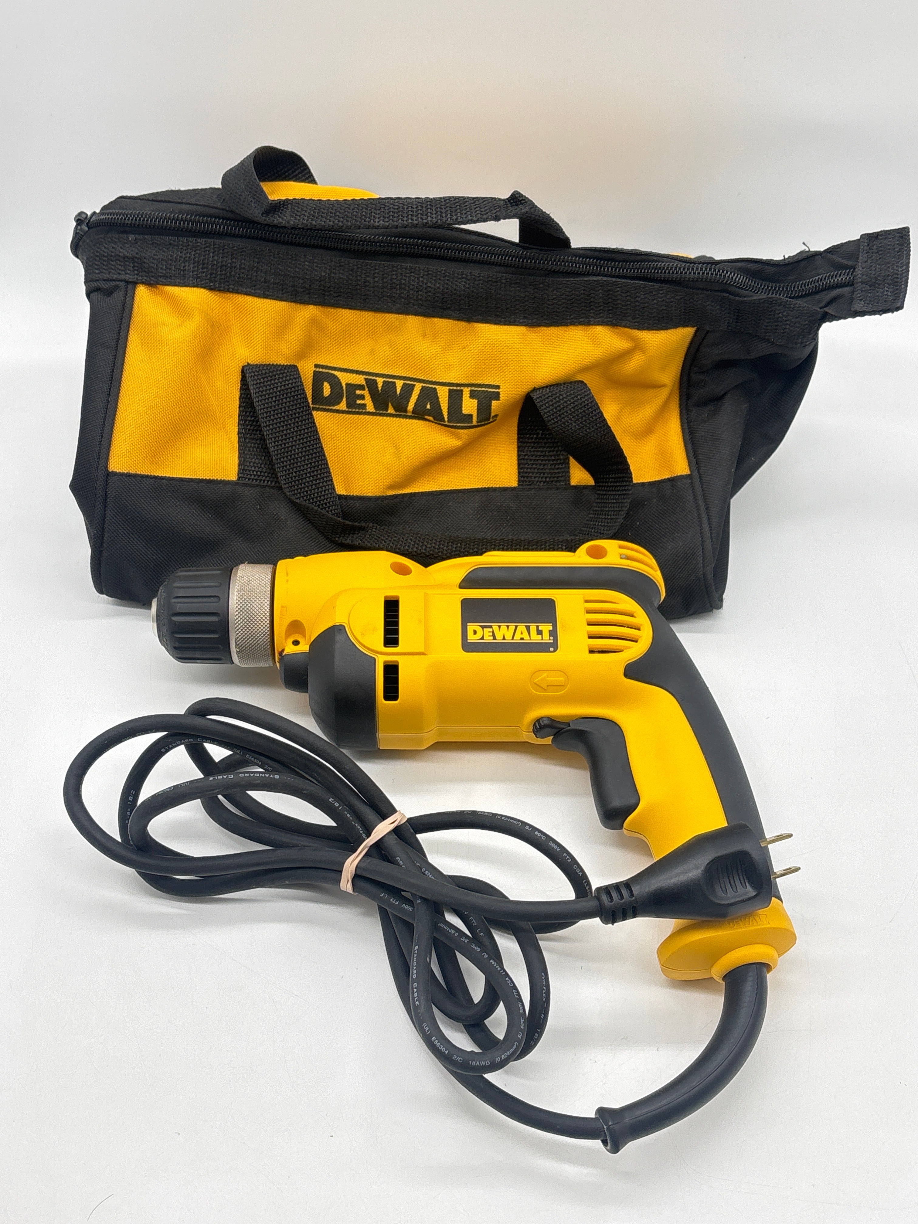 DeWalt DWD110 3/8 Inch Corded Drill Driver Yellow - Used