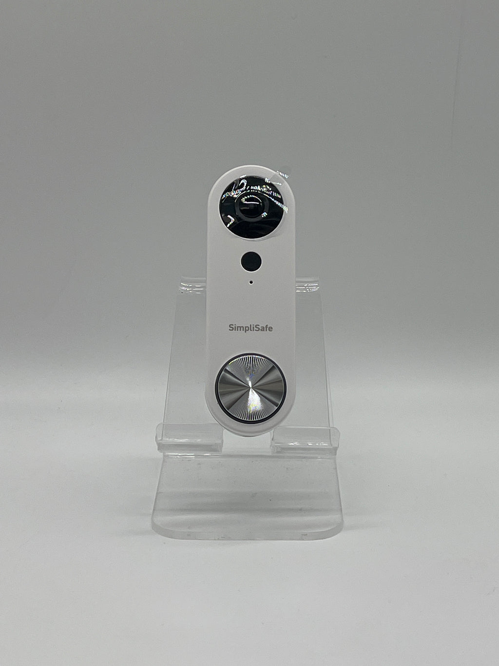 SimpliSafe Video Doorbell Pro Wired White Smart Home Compatible New Open Box