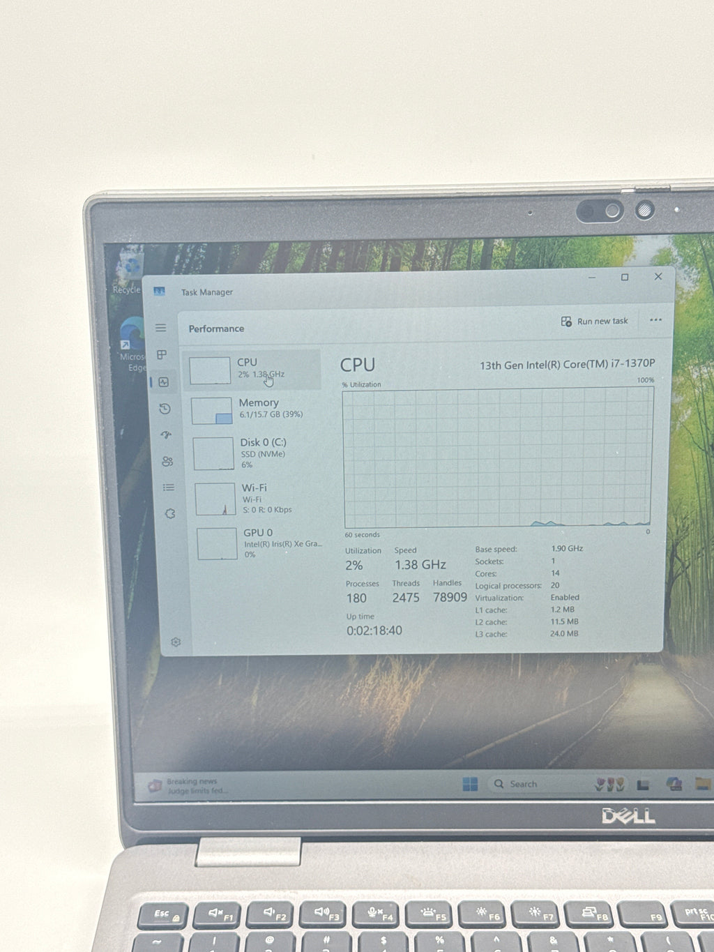 Dell Latitude 5540 15.6" i7-1365U 16GB RAM 512GB SSD Gray