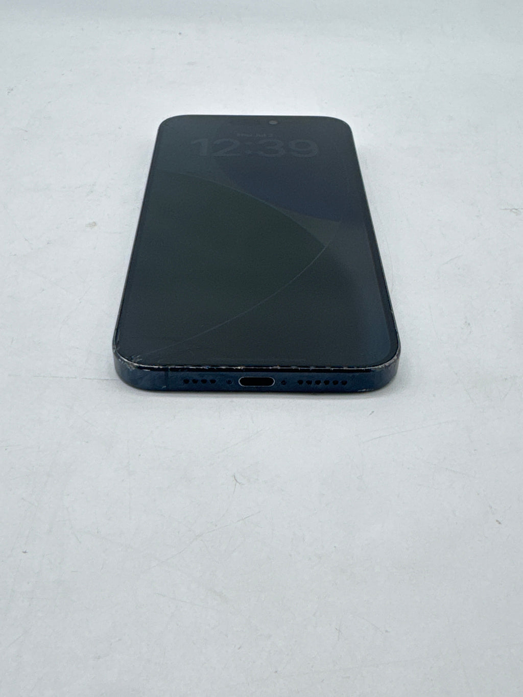 Apple iPhone 15 Pro Max 256GB Blue Titanium Unlocked - Cracked Back/Screen