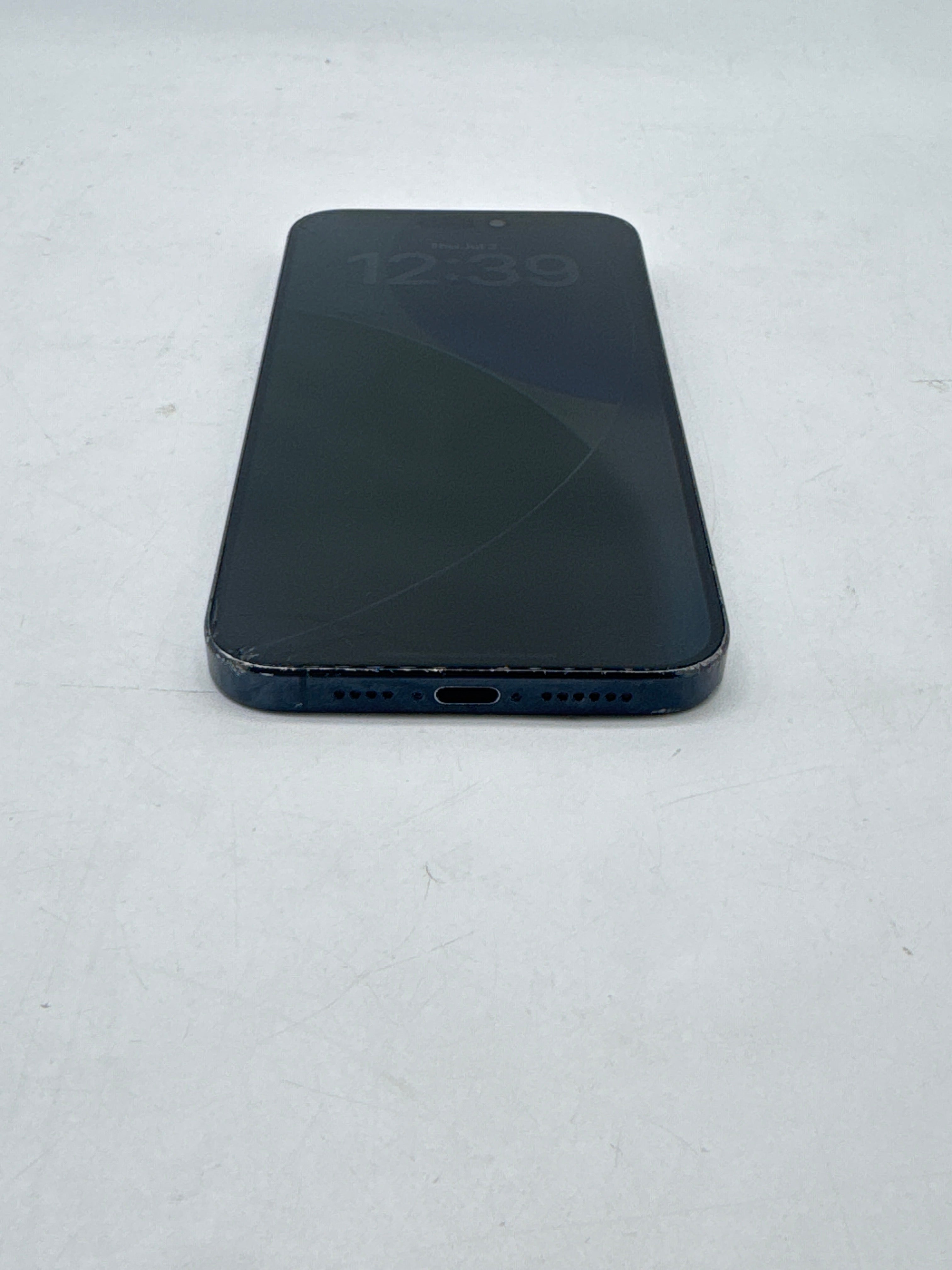 Apple iPhone 15 Pro Max 256GB Blue Titanium Unlocked - Cracked Back/Screen