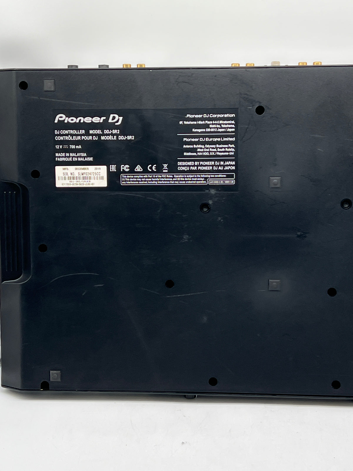 Pioneer DDJ-SR2 2-Channel Serato DJ Controller Black - For Parts (Read)