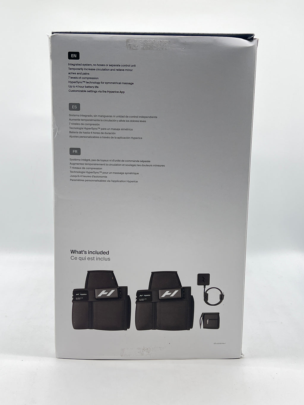 Hyperice Normatec Elite Short Legs Compression Sleeve - Used With Box