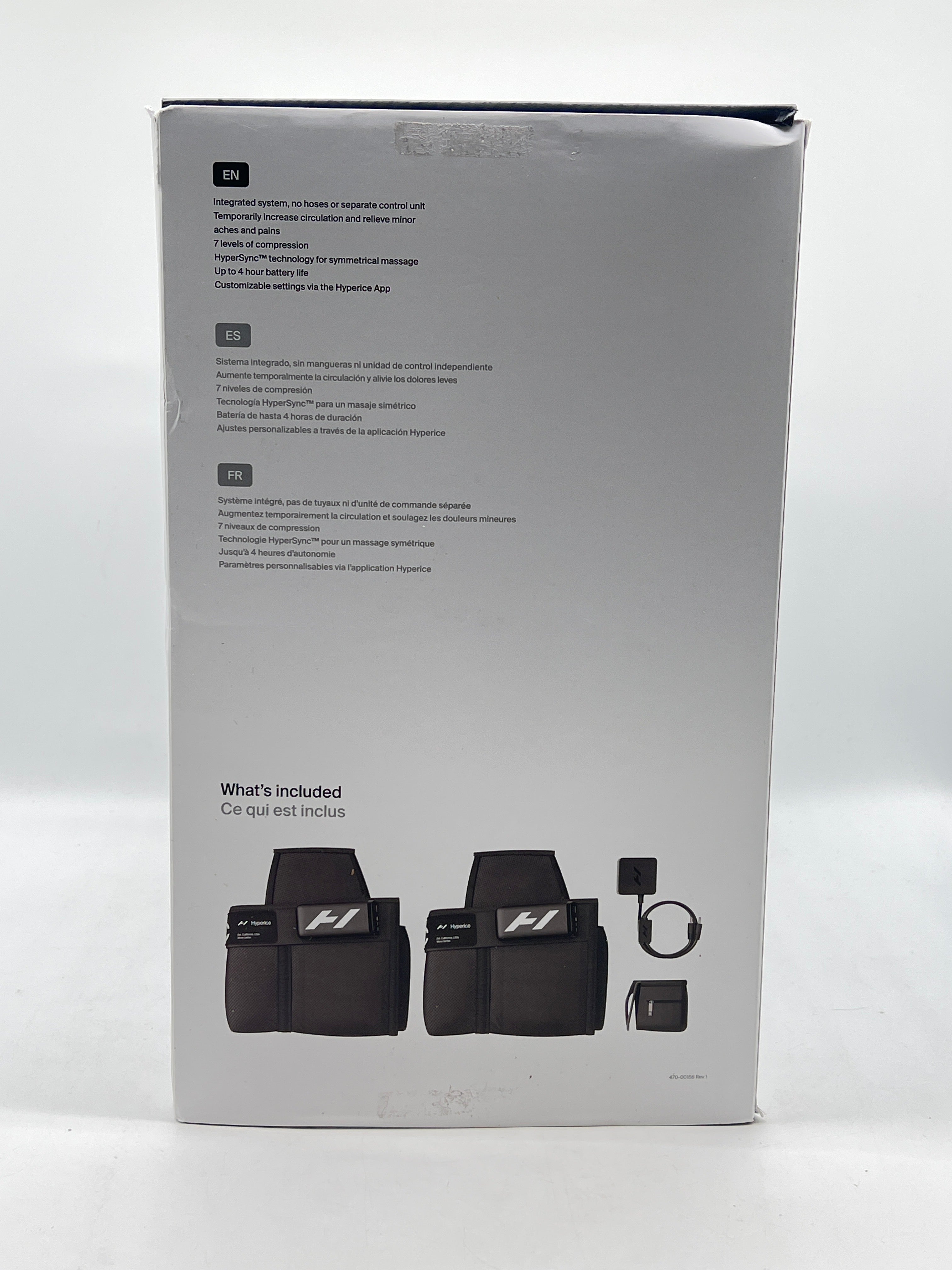 Hyperice Normatec Elite Short Legs Compression Sleeve - Used With Box
