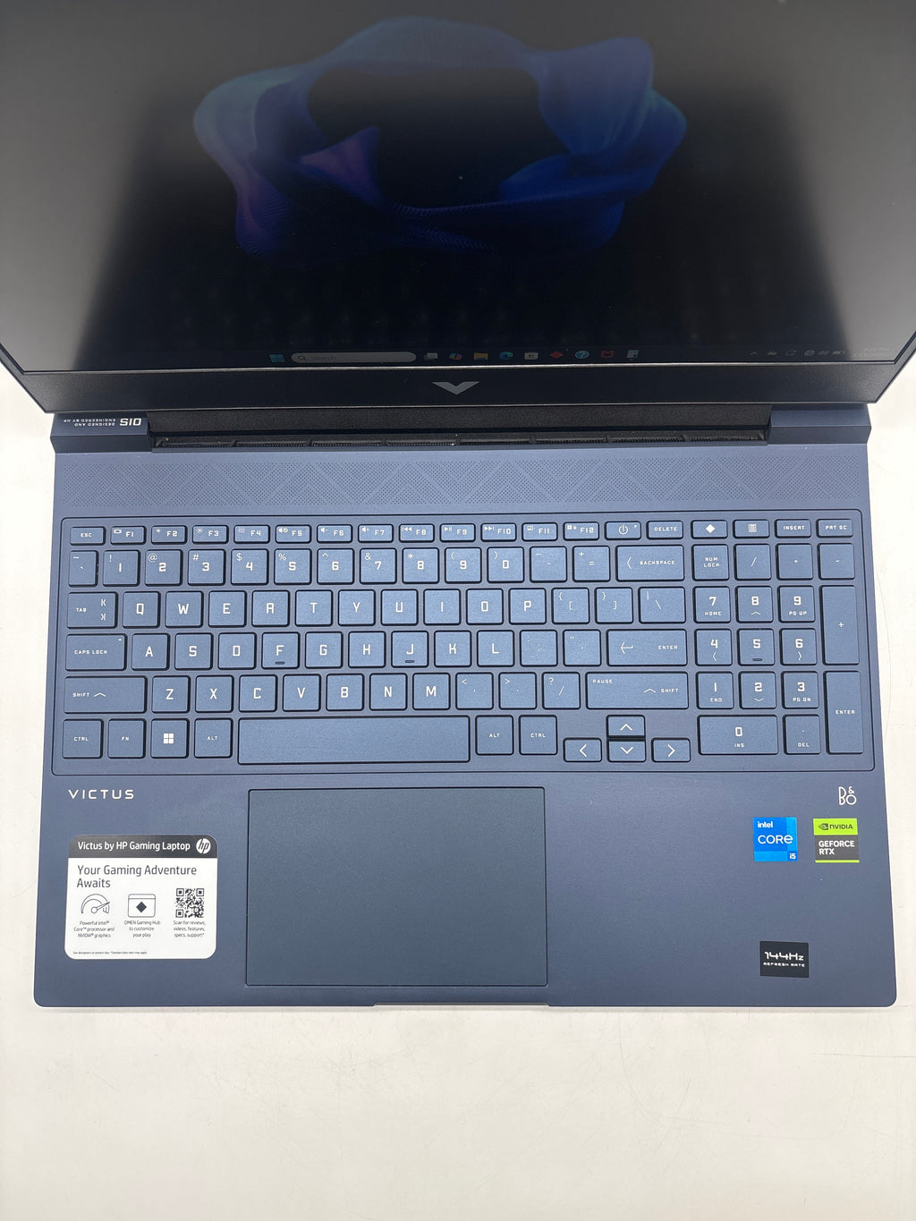 HP Victus 15-fa0033dx 15.6" i5 12th Gen 8GB RAM 512GB RTX 3050 Blue