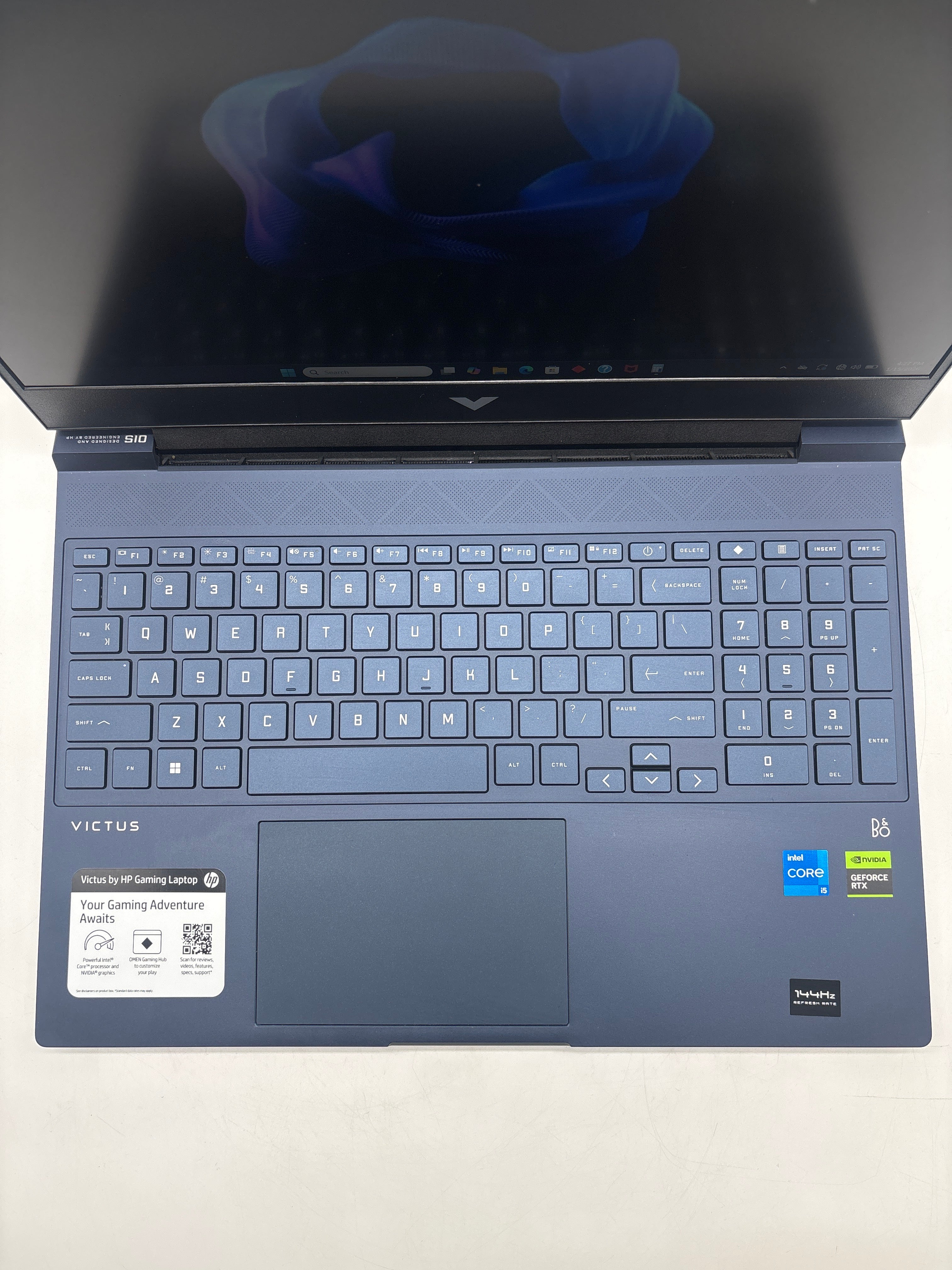 HP Victus 15-fa0033dx 15.6" i5 12th Gen 8GB RAM 512GB RTX 3050 Blue